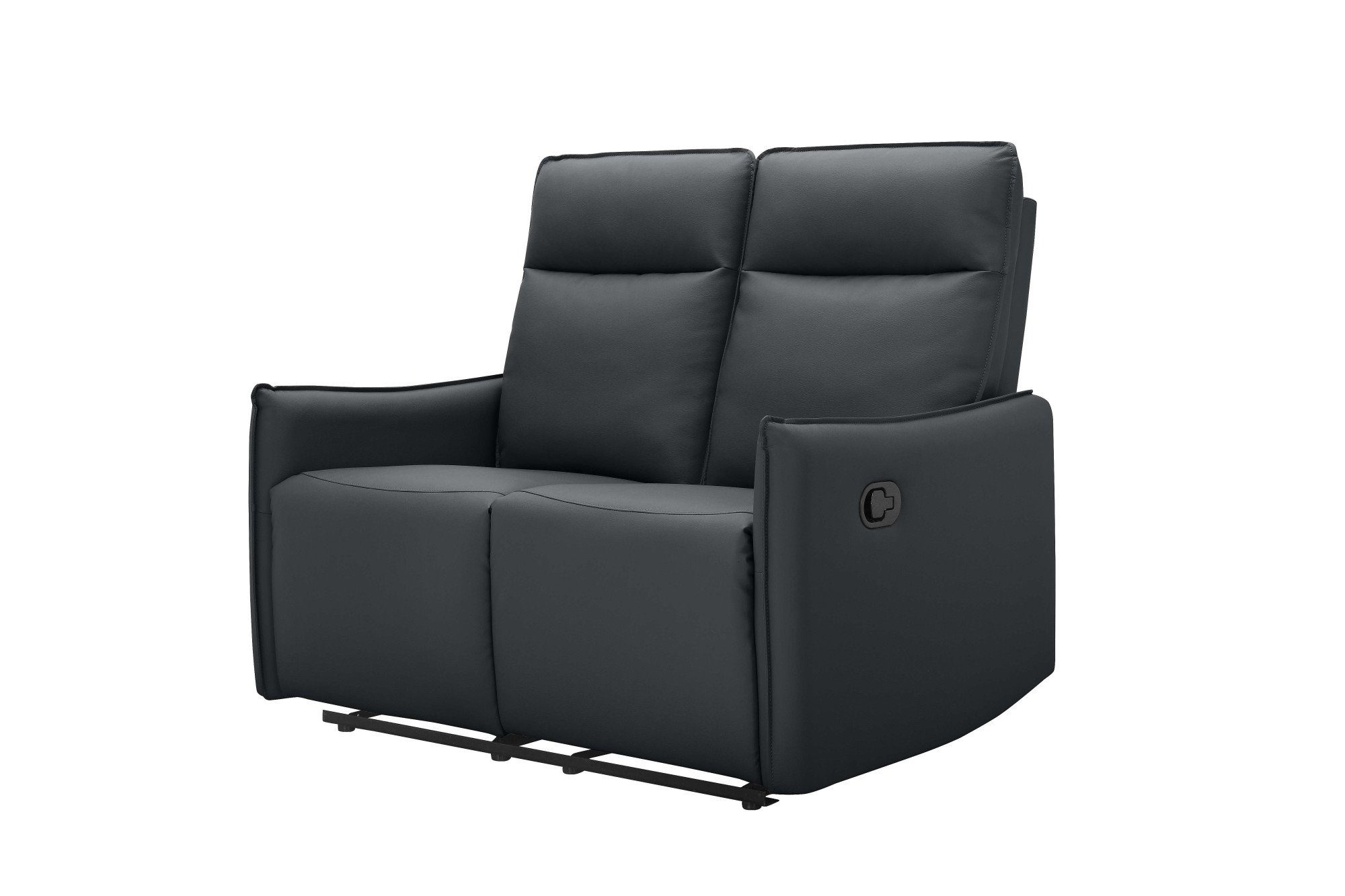 Dorel Home 2-zitsbank Lugo, bioscoopbank met relaxfunctie in kunstleer en geweven stof