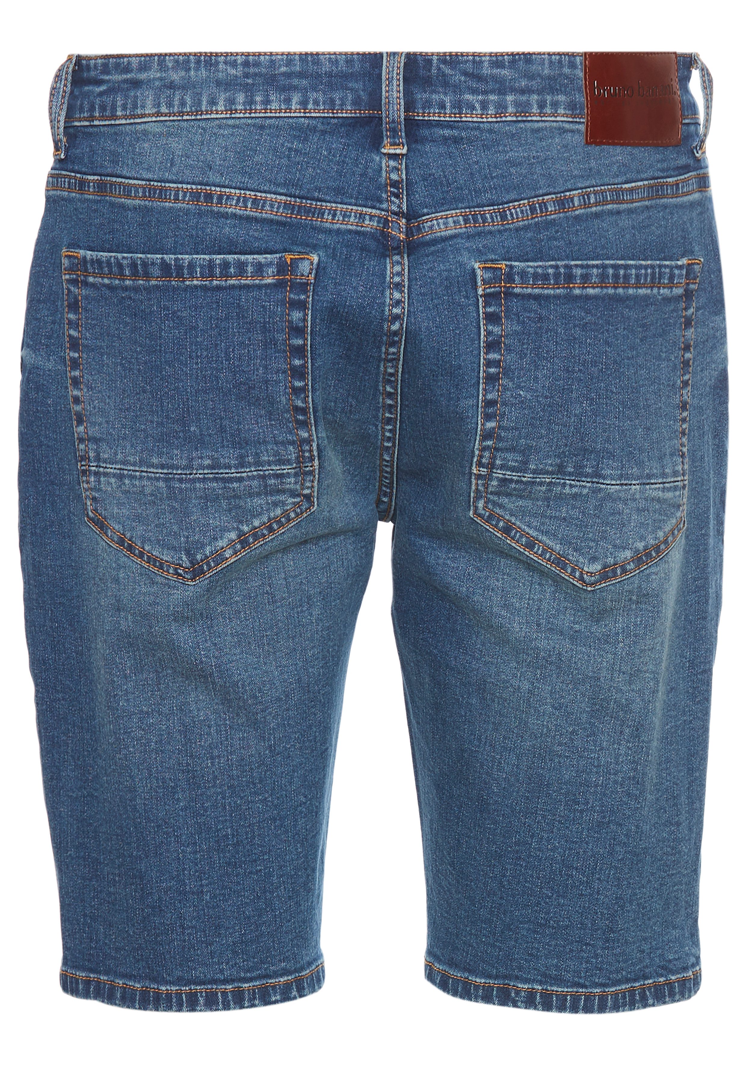 Bruno Banani Jeansshort Hutch-Shorts lage taillehoogte