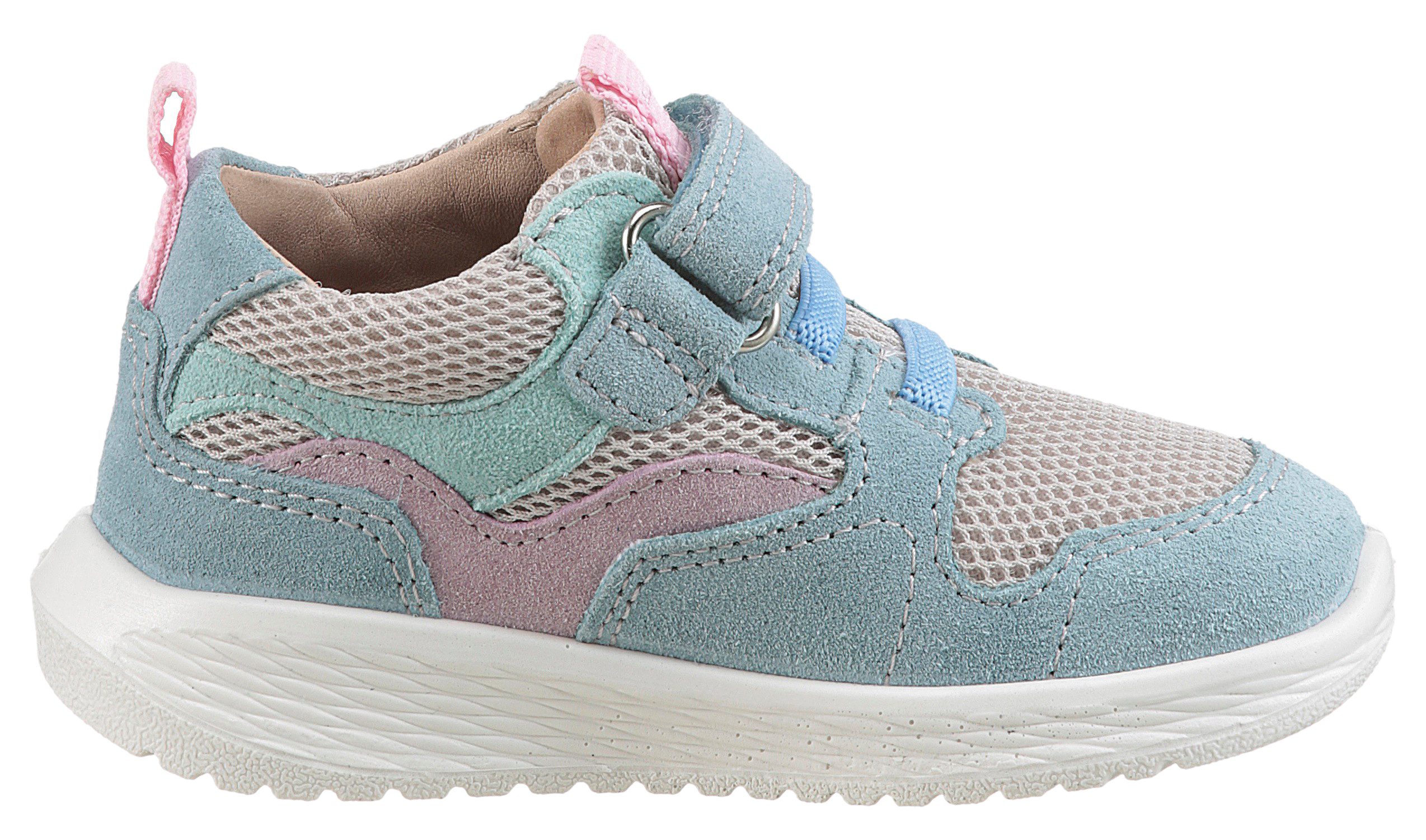 Richter Sneakers Timmy WMS: gemiddeld Klittenbandschoen met praktische elastische band, maat sjabloon om te downloaden