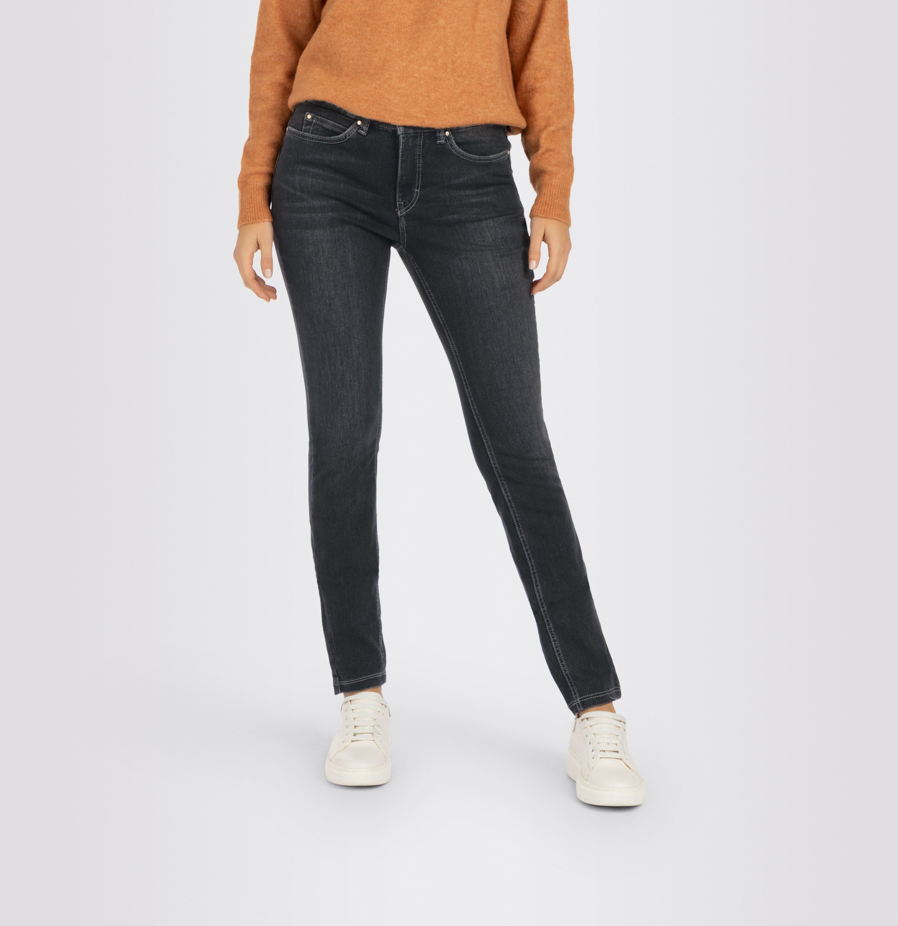 MAC Skinny fit jeans Dream Skinny in hoog-elastische kwaliteit voor de perfecte pasvorm dames skinny jeans maat 34 zwart