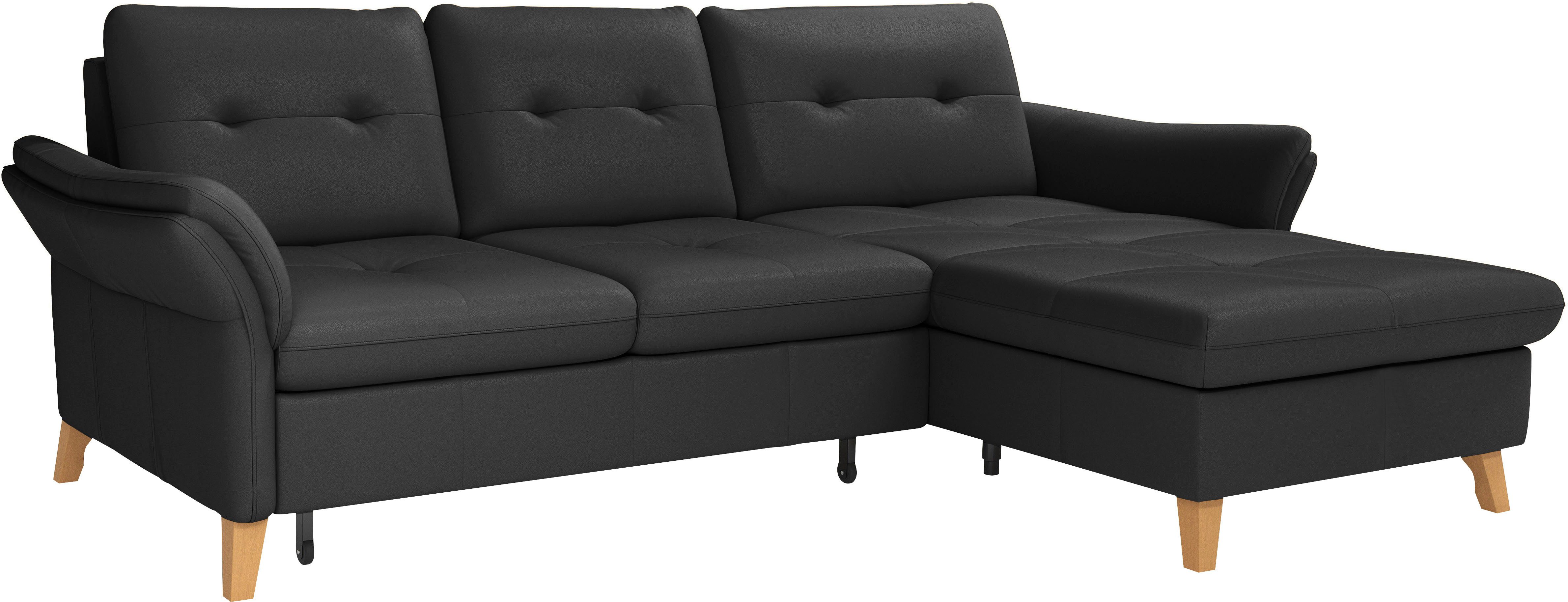 sit&more Hoekbank Göteborg Zitdiepteverstelling en binnenvering, naar keuze met slaapfunctie