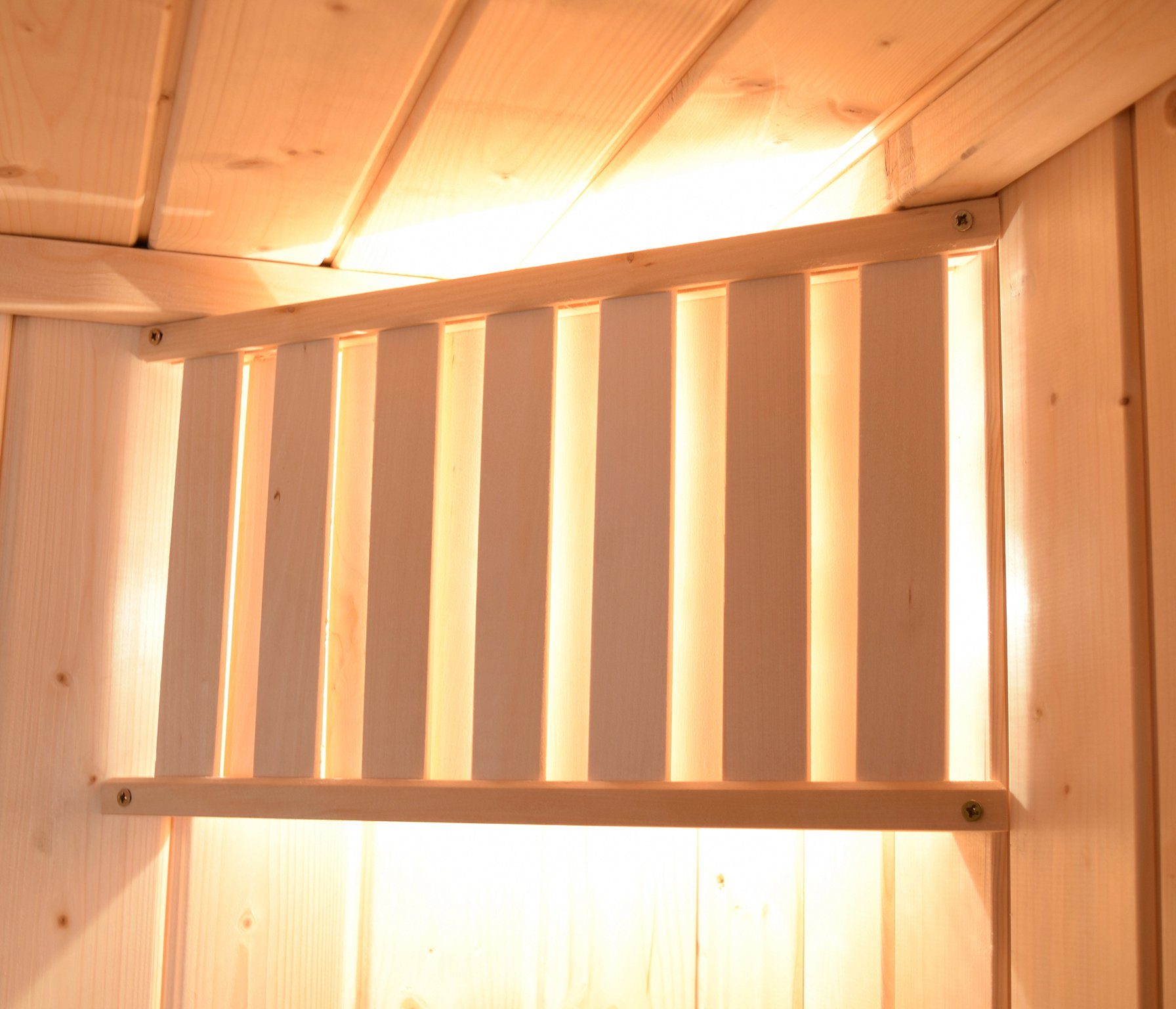 weka Sauna Valida hoek 1 4,5 kw bio-combikachel met externe bediening, raam
