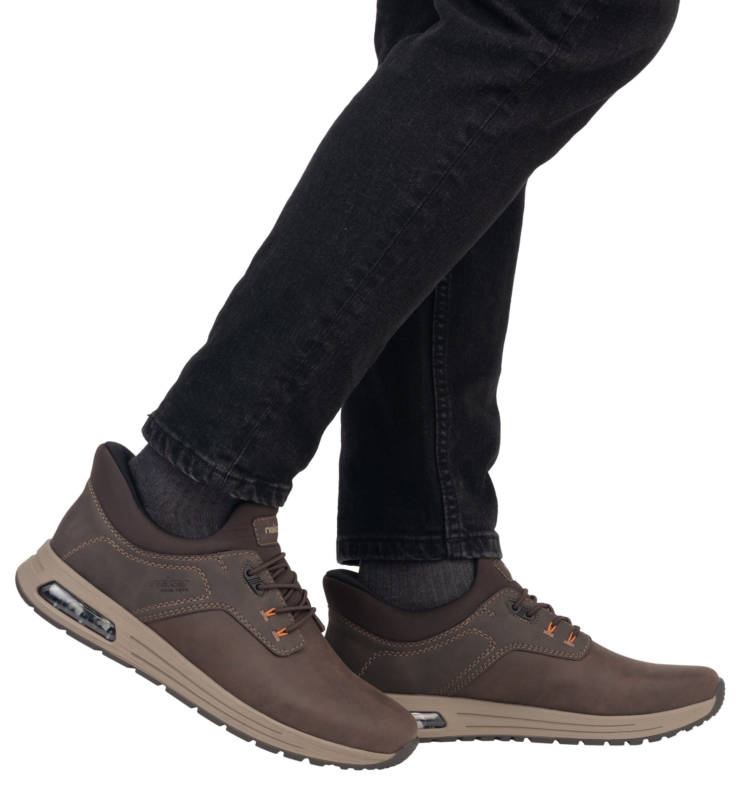 Rieker Slip-on sneakers Ready2GO instapschoen, vrijetijdsschoen ready2go met gepolsterde schacht