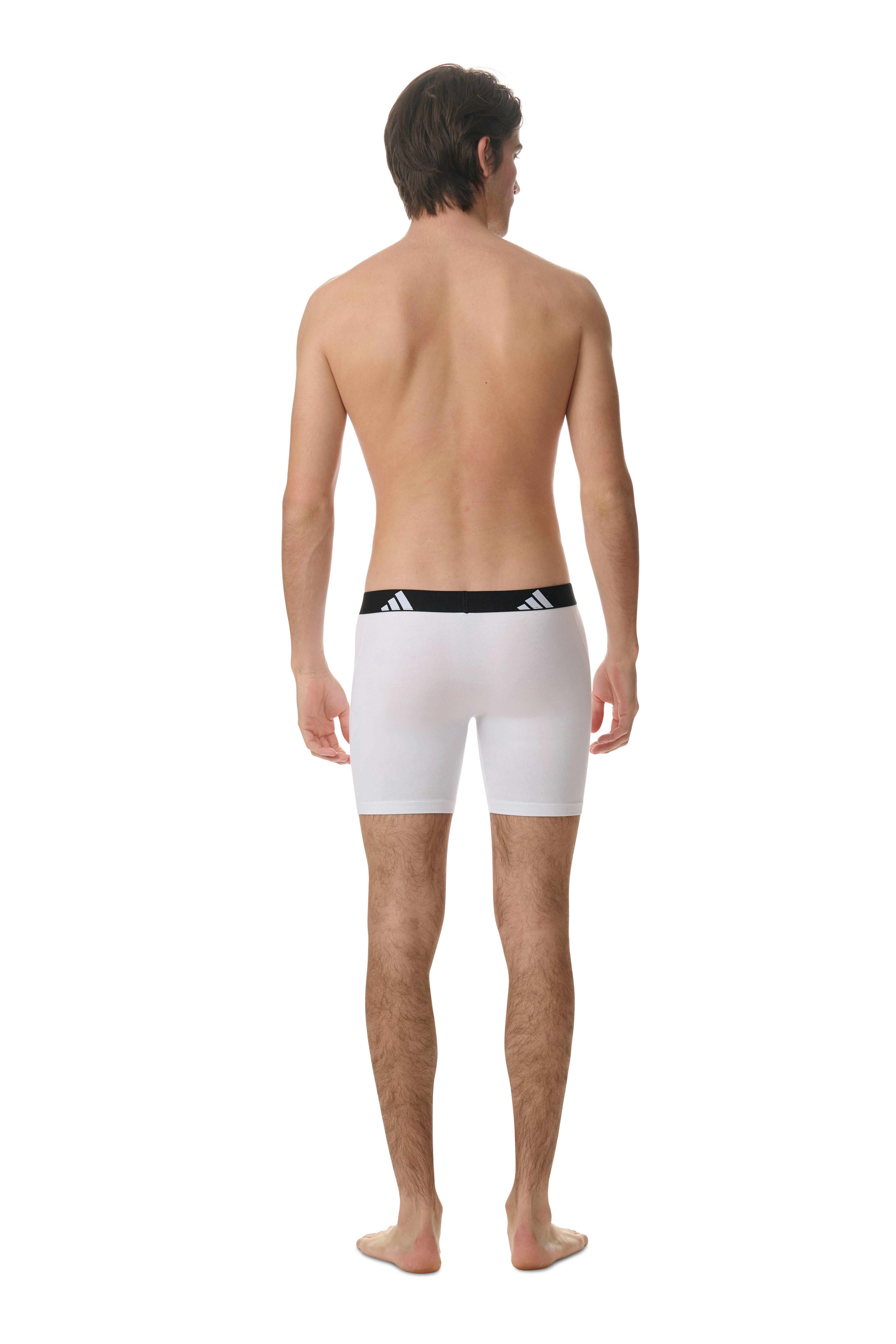 adidas Sportswear Boxershort Active Flex Cotton met iets langere pijp (Set van 3)