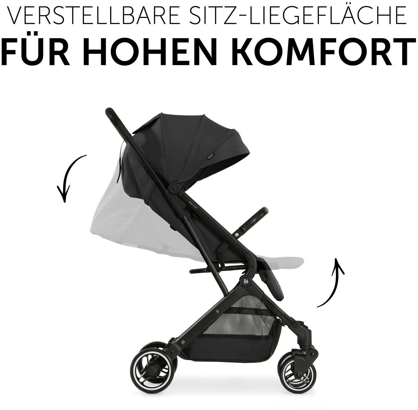 Hauck Kinder-buggy Travel N Care, black