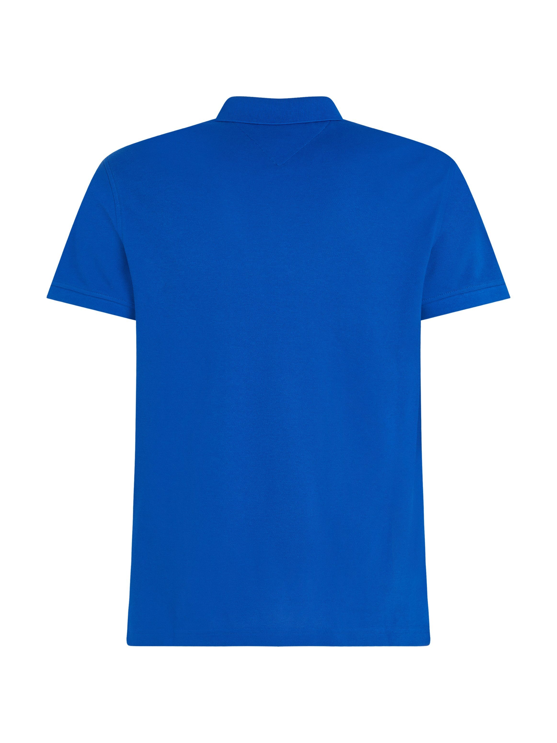 Tommy Hilfiger Poloshirt 1985 SLIM POLO van iets gestructureerd piqué