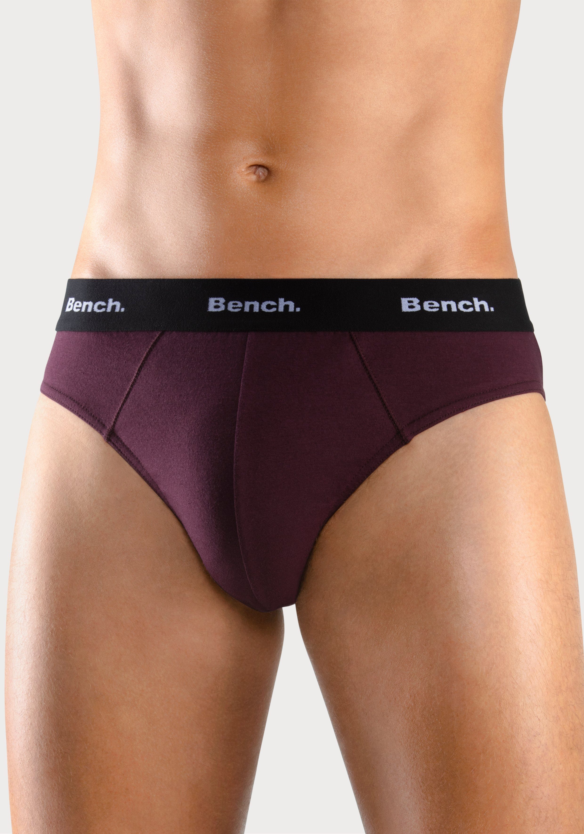 Bench. Slip met contrastkleurig weefband (set, 4 stuks)