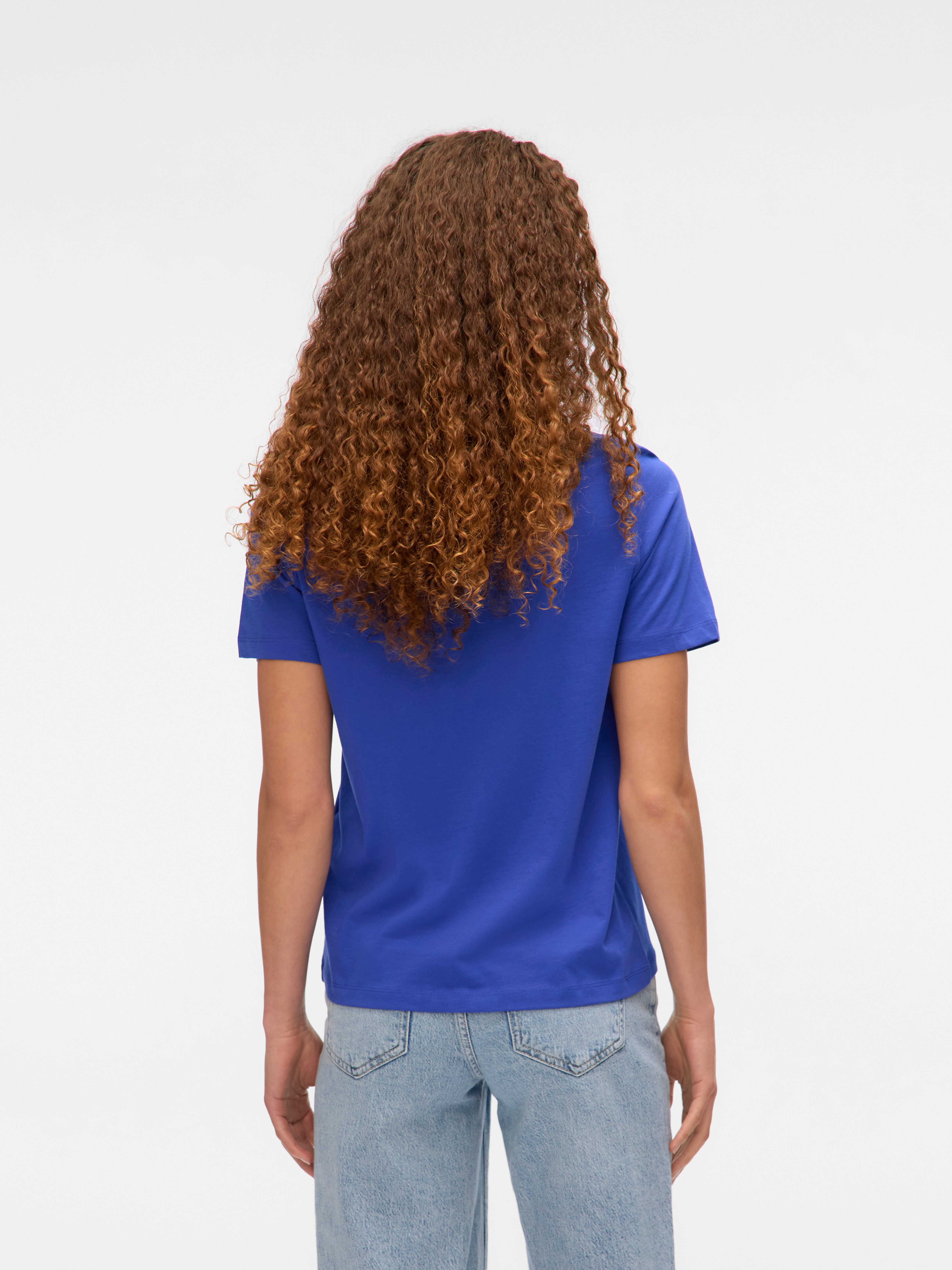 Vero Moda Shirt met korte mouwen VMPAULINA SS T-SHIRT GA JRS NOOS
