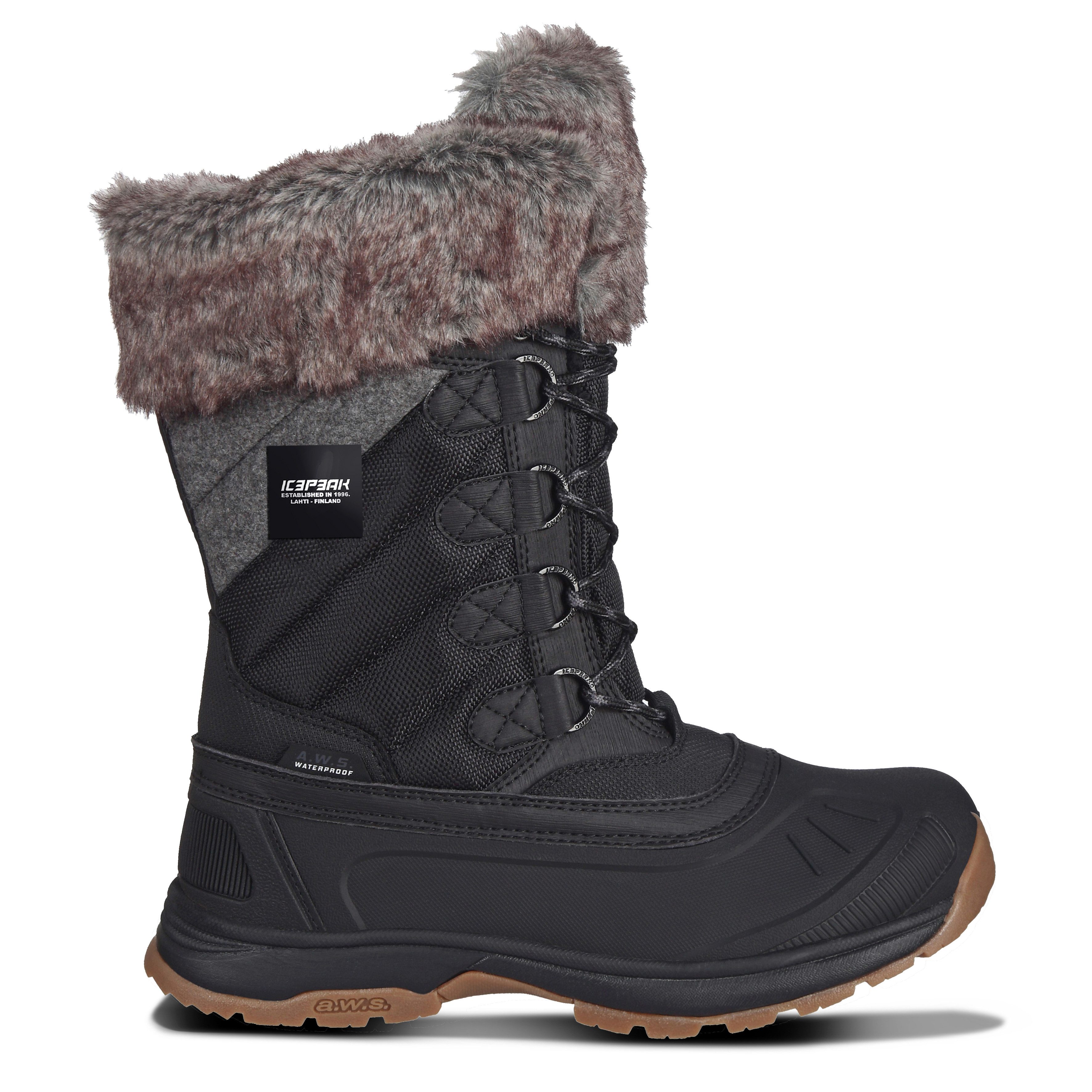 Icepeak Snowboots Ansina MS waterdicht en gevoerd
