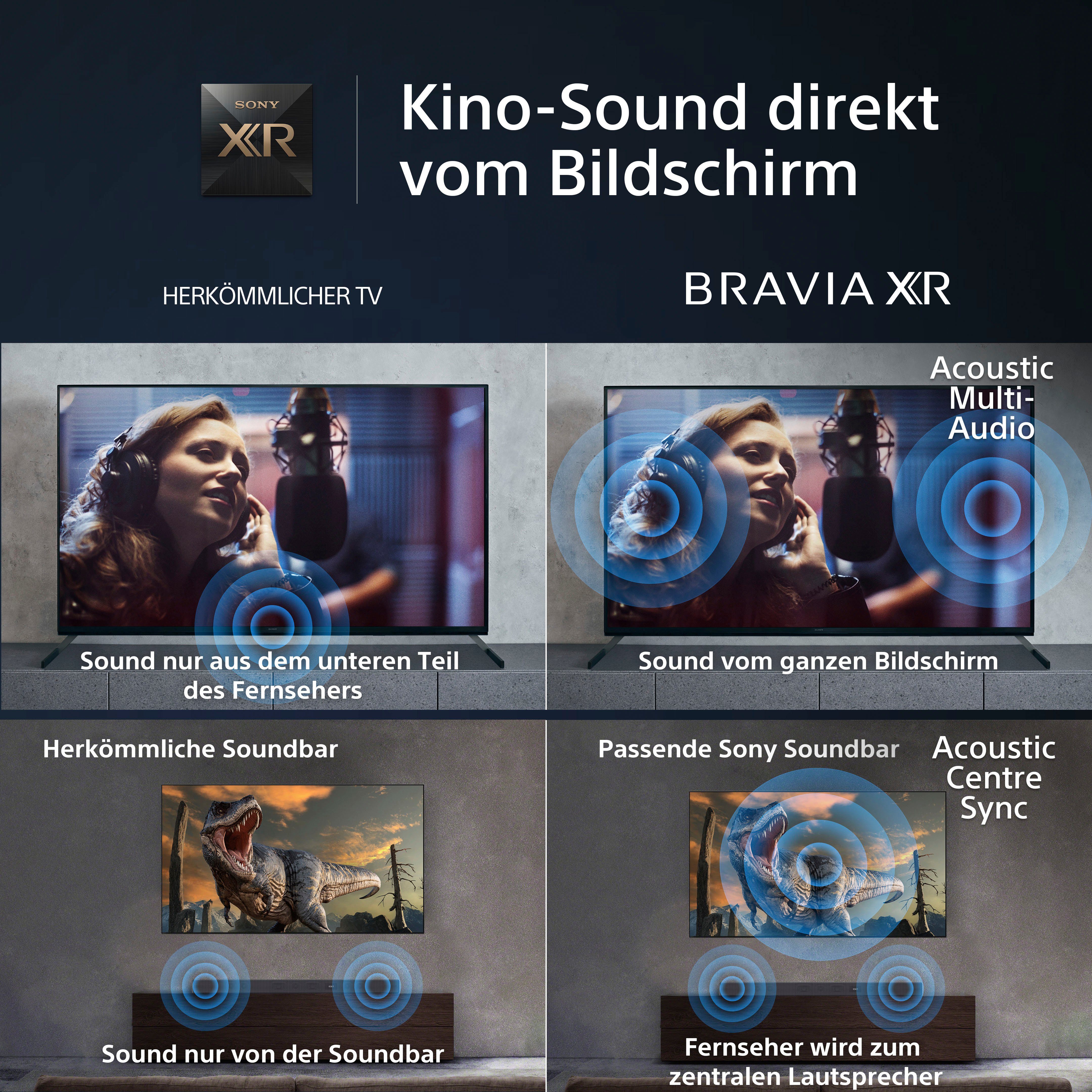 Sony Led-TV XR-75X90L, 189 cm / 75", 4K Ultra HD, Google TV, TRILUMINOS PRO, BRAVIA CORE, met exclusieve PS5 functies