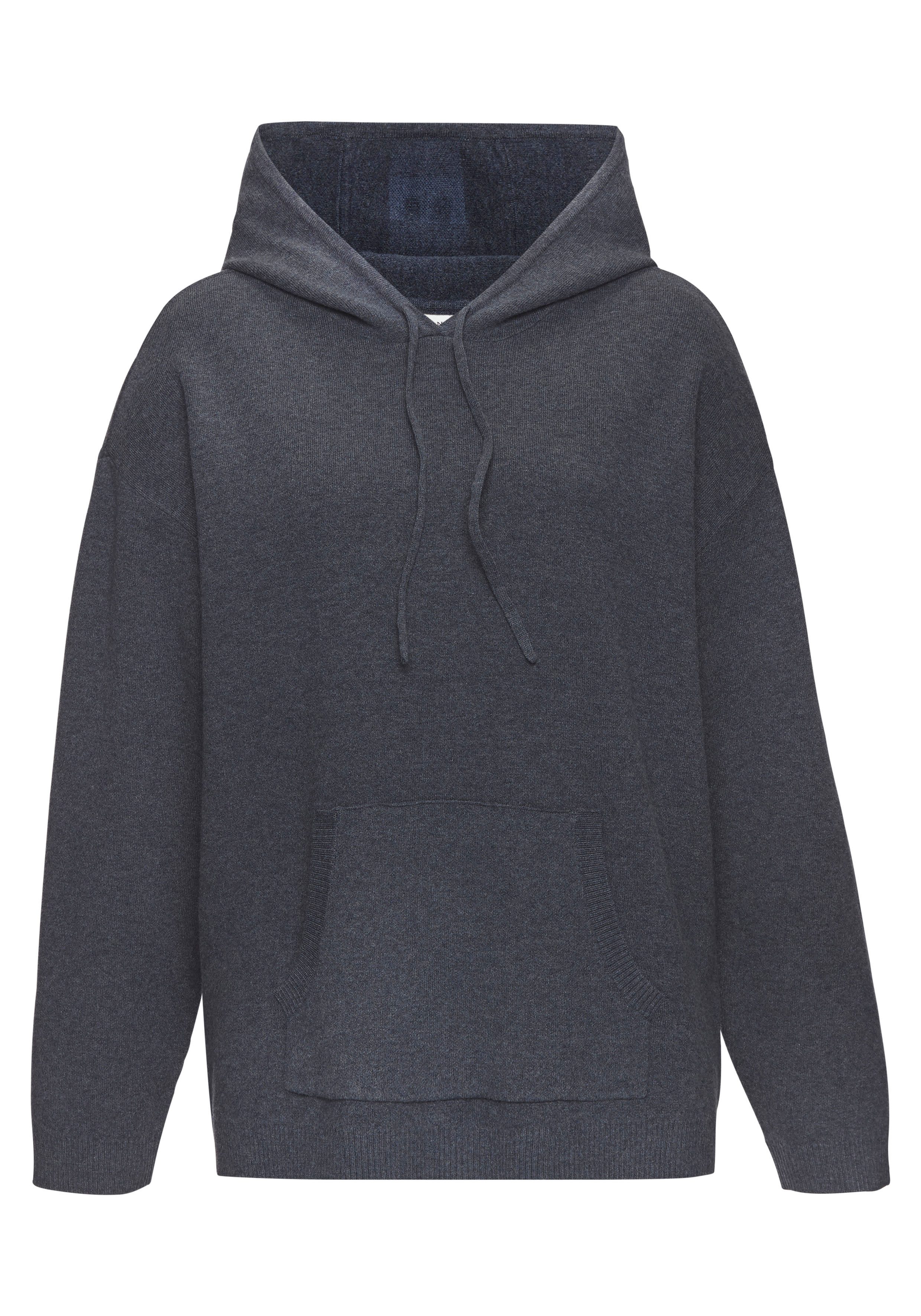 Elbsand Hoodie van hoogwaardige brei