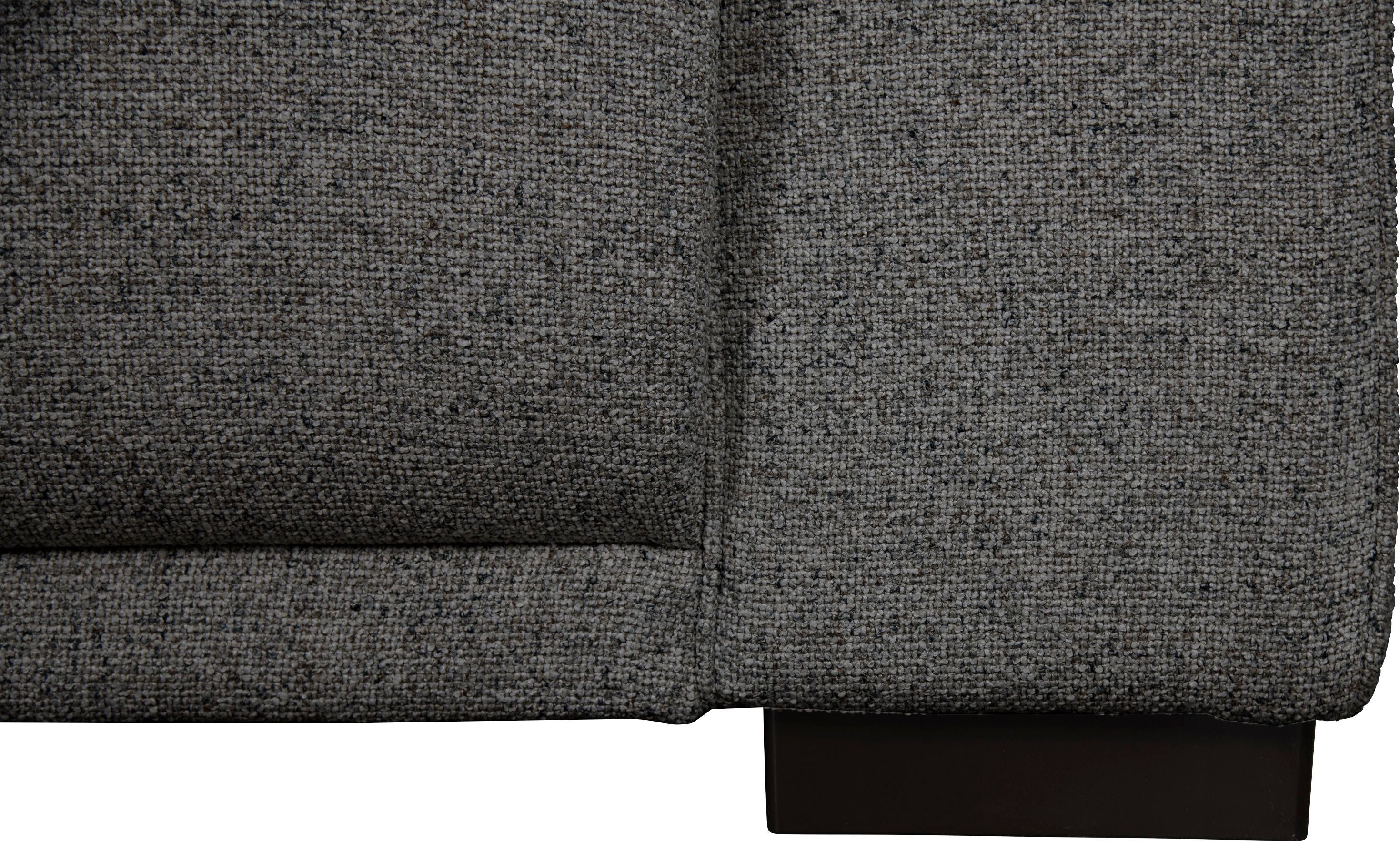 Home affaire Hoekbank BORNHOLM L-vorm met chaise longue, afmetingen B/D/H: 234/162/85 cm Recamiere links of rechts bestelbaar, golfvering, inclusief 2 kussens
