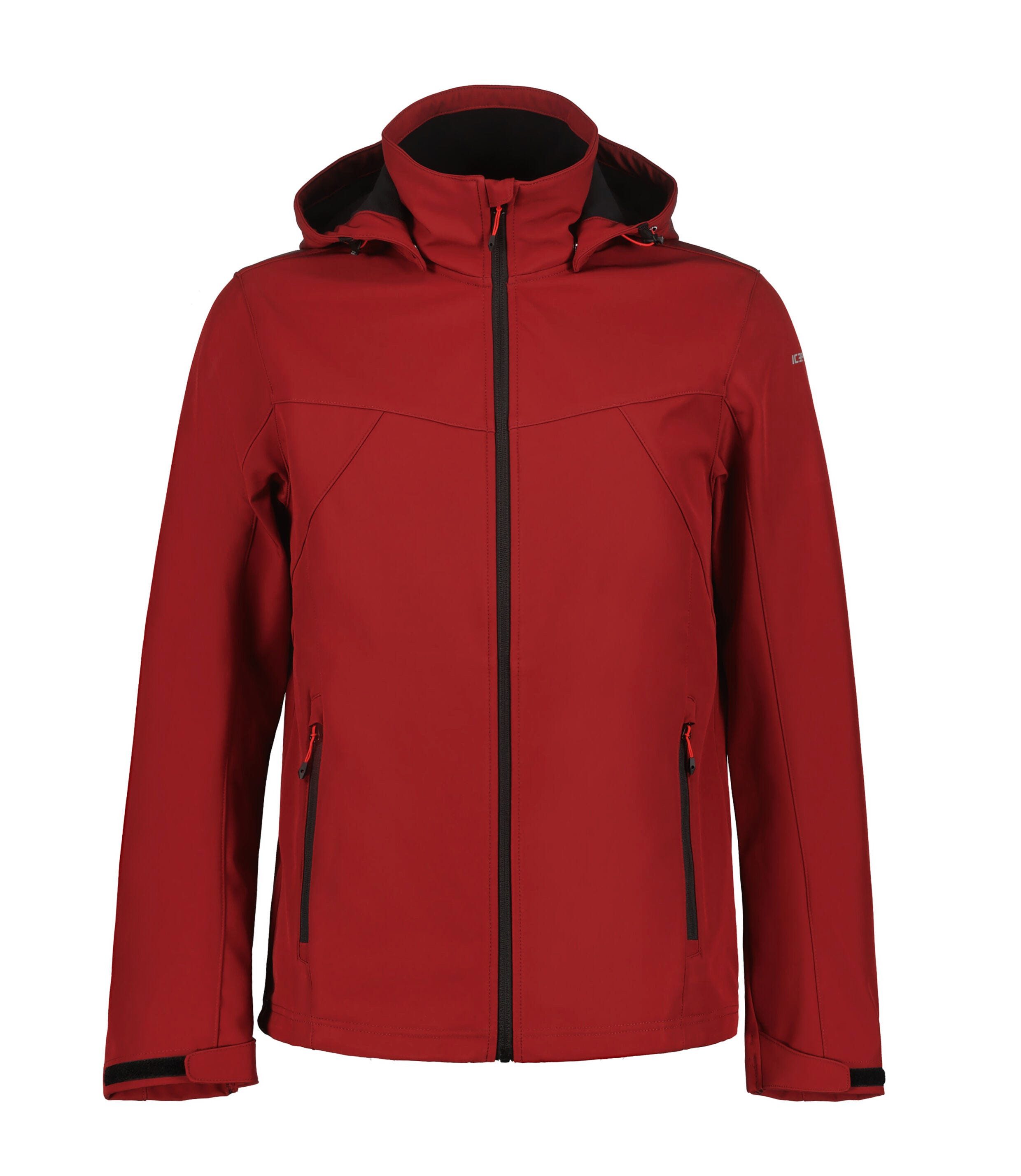Icepeak Softshell-jack BRIMFIELD met stijlvolle logo-opschriften (1 stuk)