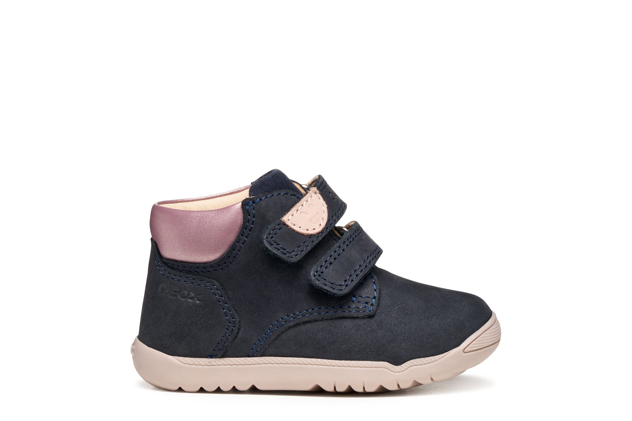 Geox Babyschoentjes B MACCHIA GIRL Babyschoen met klittenbandsluiting, maat sjabloon te downloaden