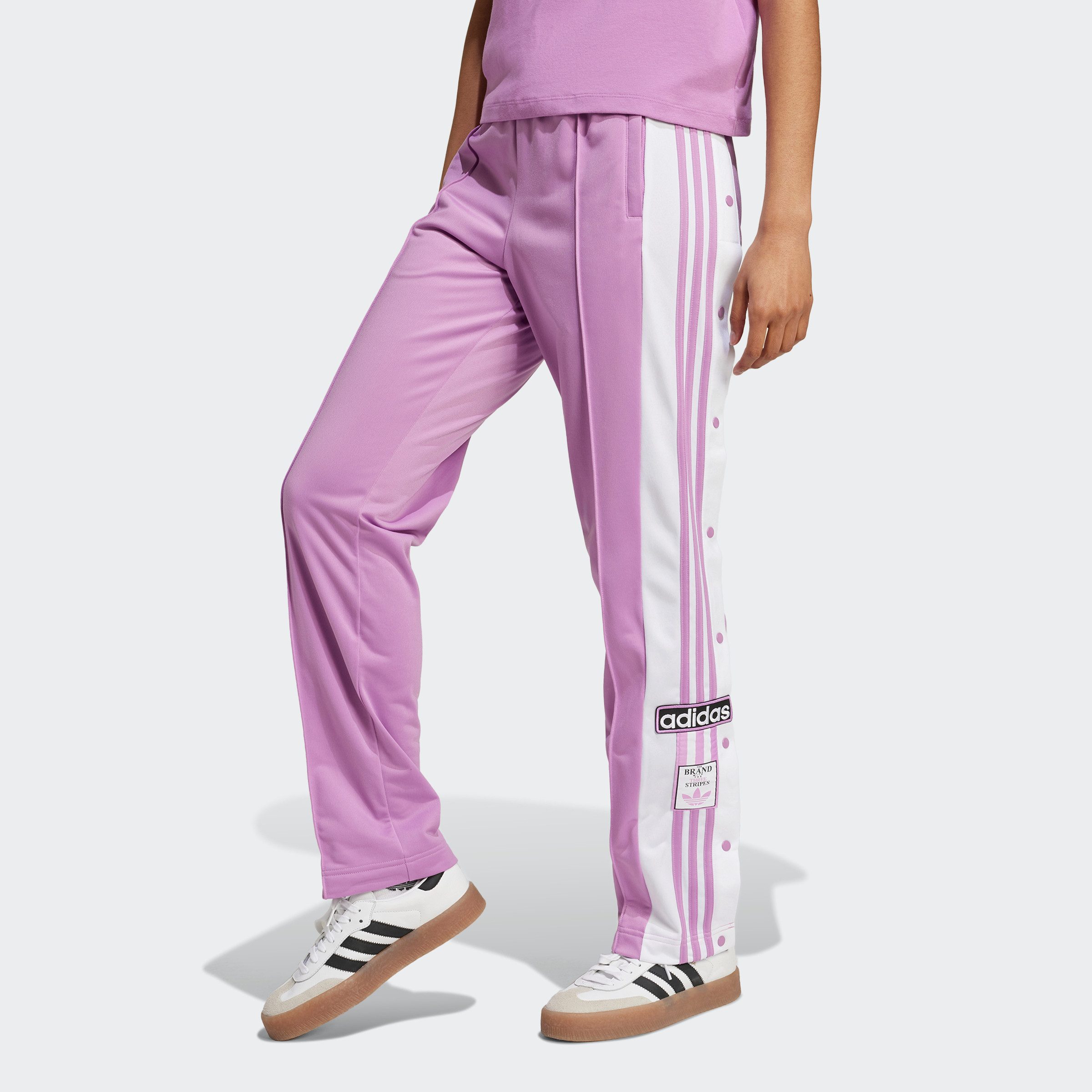 Adidas Originals Paarse Sportieve Adibreak Broek Purple Dames