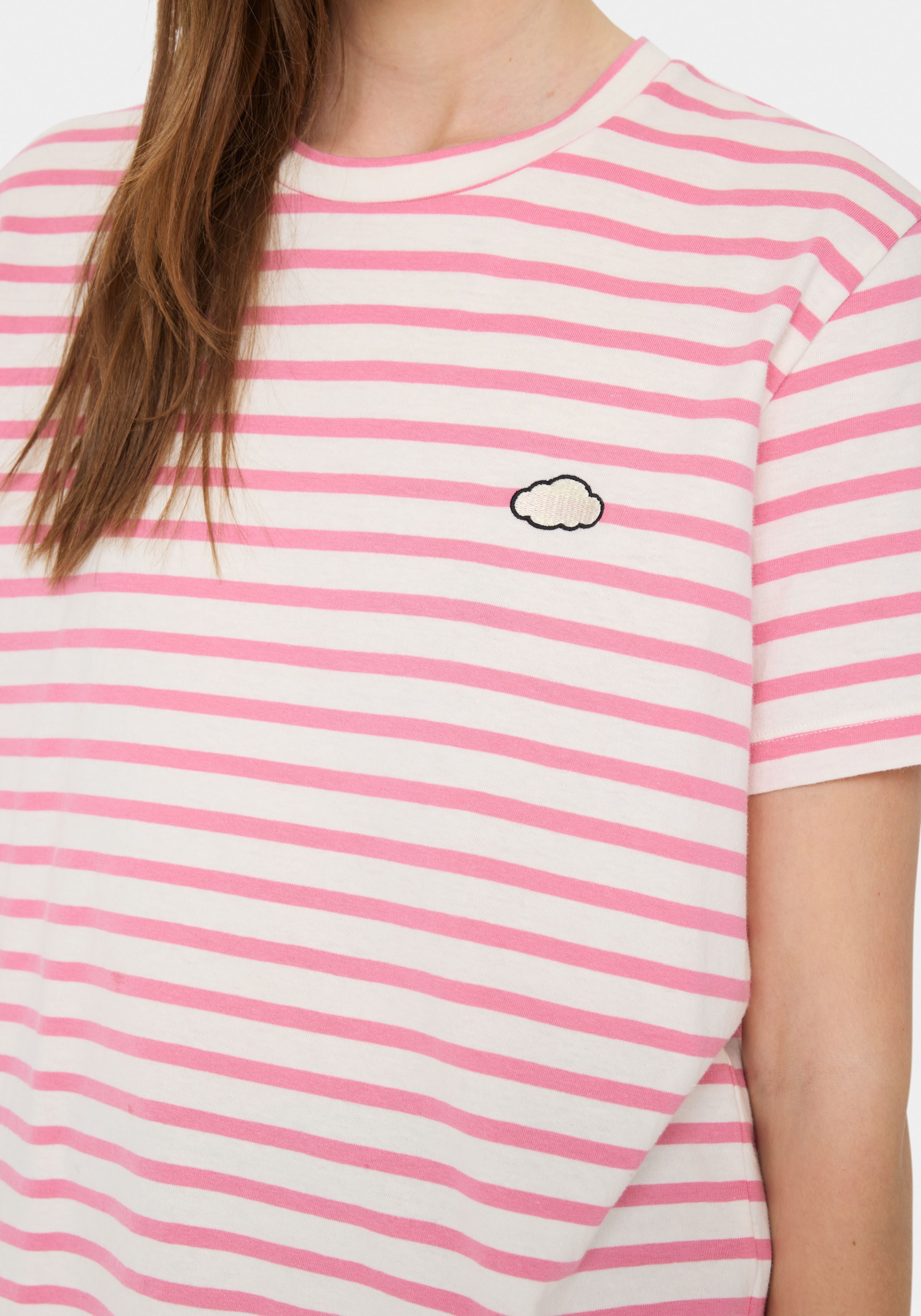 Saint Tropez T-shirt GanikaSZ T-shirt met klein borduursel