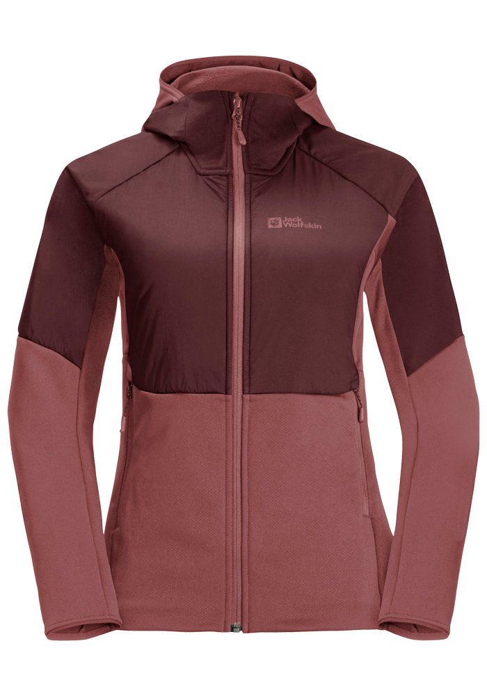 Jack Wolfskin Fleecejack met capuchon ALPGRAT PRO INS FZ W
