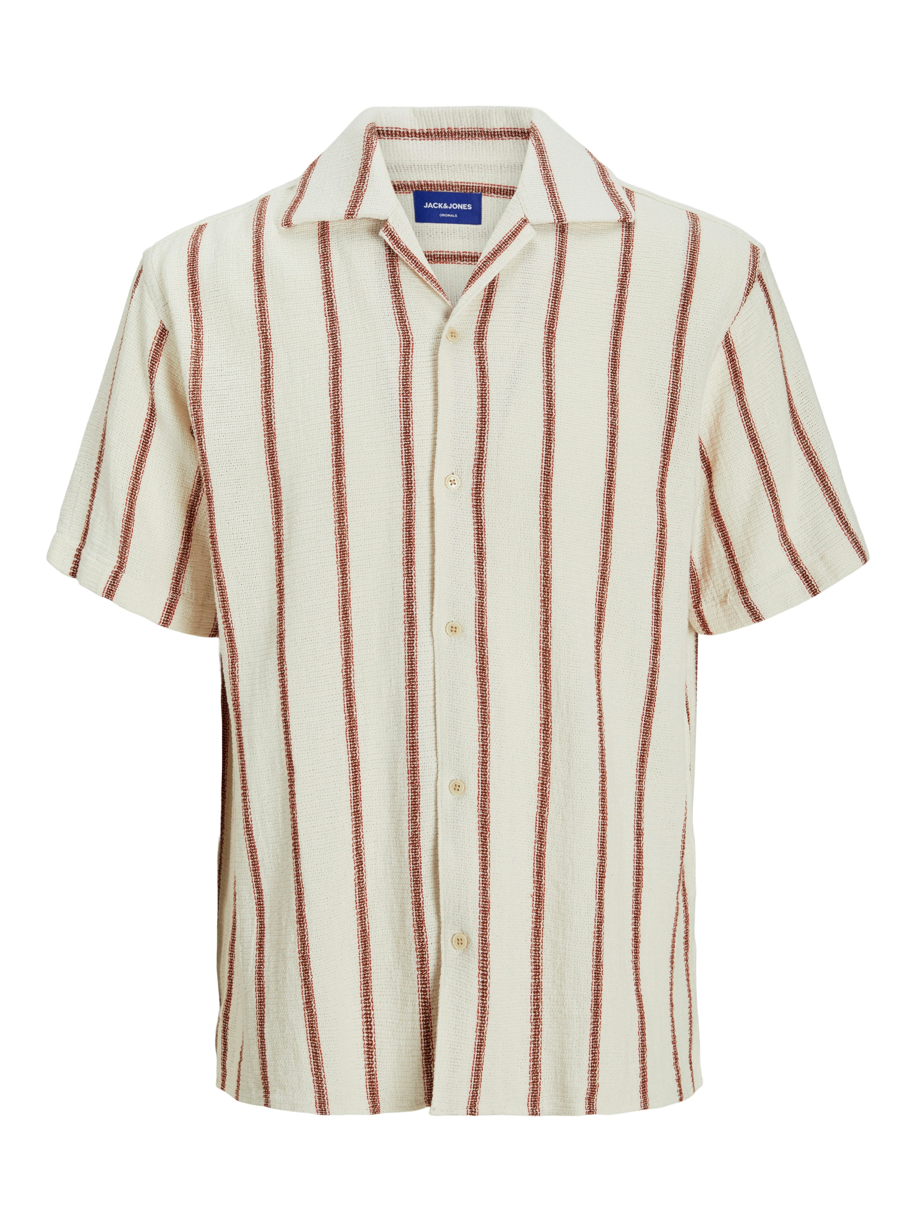 Jack & Jones Overhemd met korte mouwen JORCOBA STRIPE RESORT SHIRT SS SN