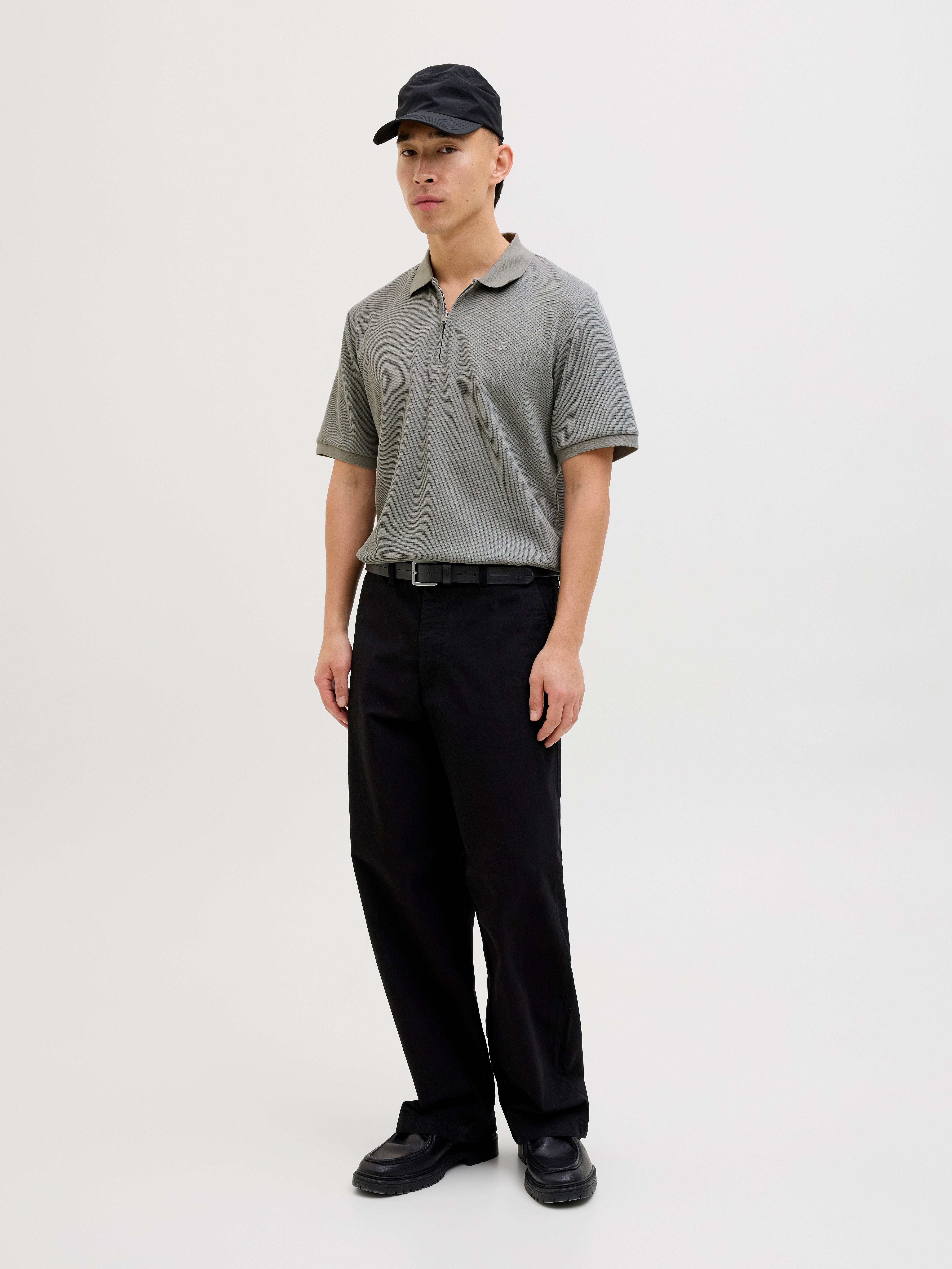 Jack & Jones Poloshirt JJEAUSTIN ZIP POLO SS NOOS