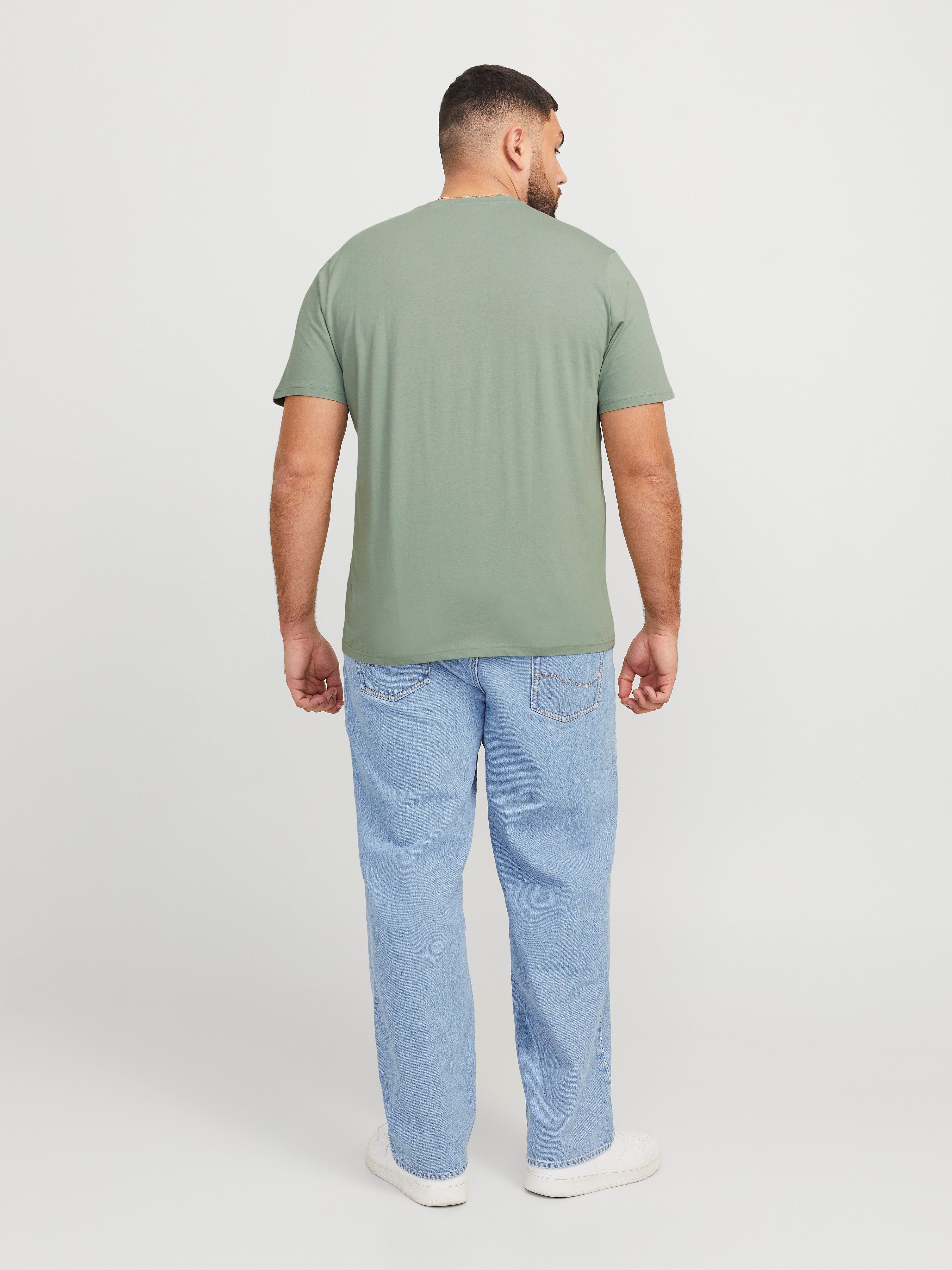 Jack & Jones PlusSize Shirt met ronde hals JJCOLTON TEE SS CREW NECK PLS