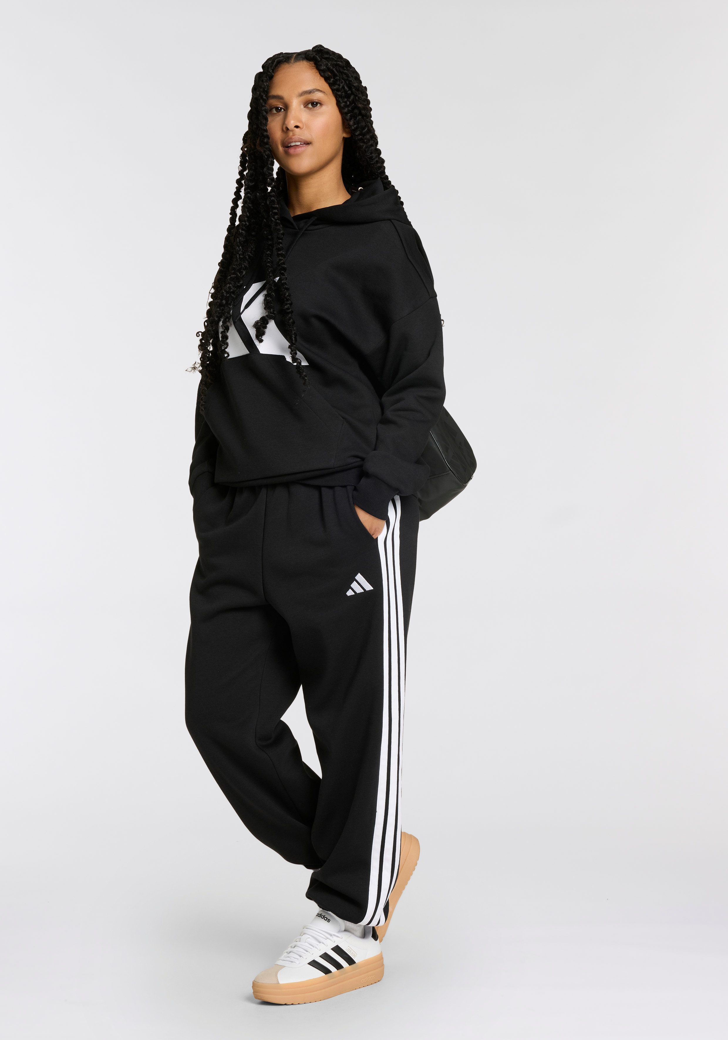 adidas Sportswear Sportbroek W 3S FL C PT (1-delig)