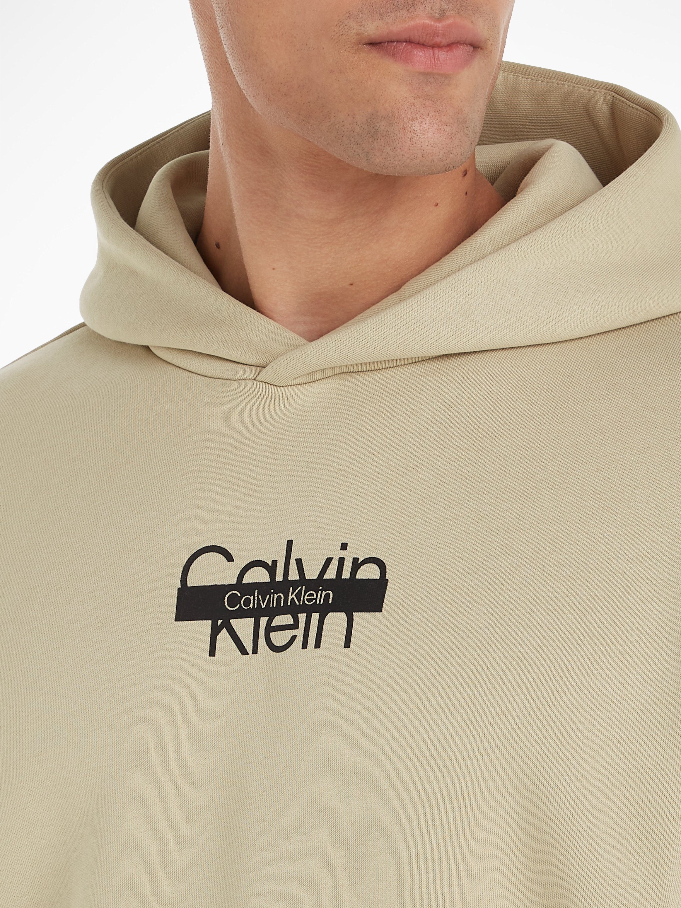 Calvin Klein Hoodie CUT THROUGH LOGO HOODIE