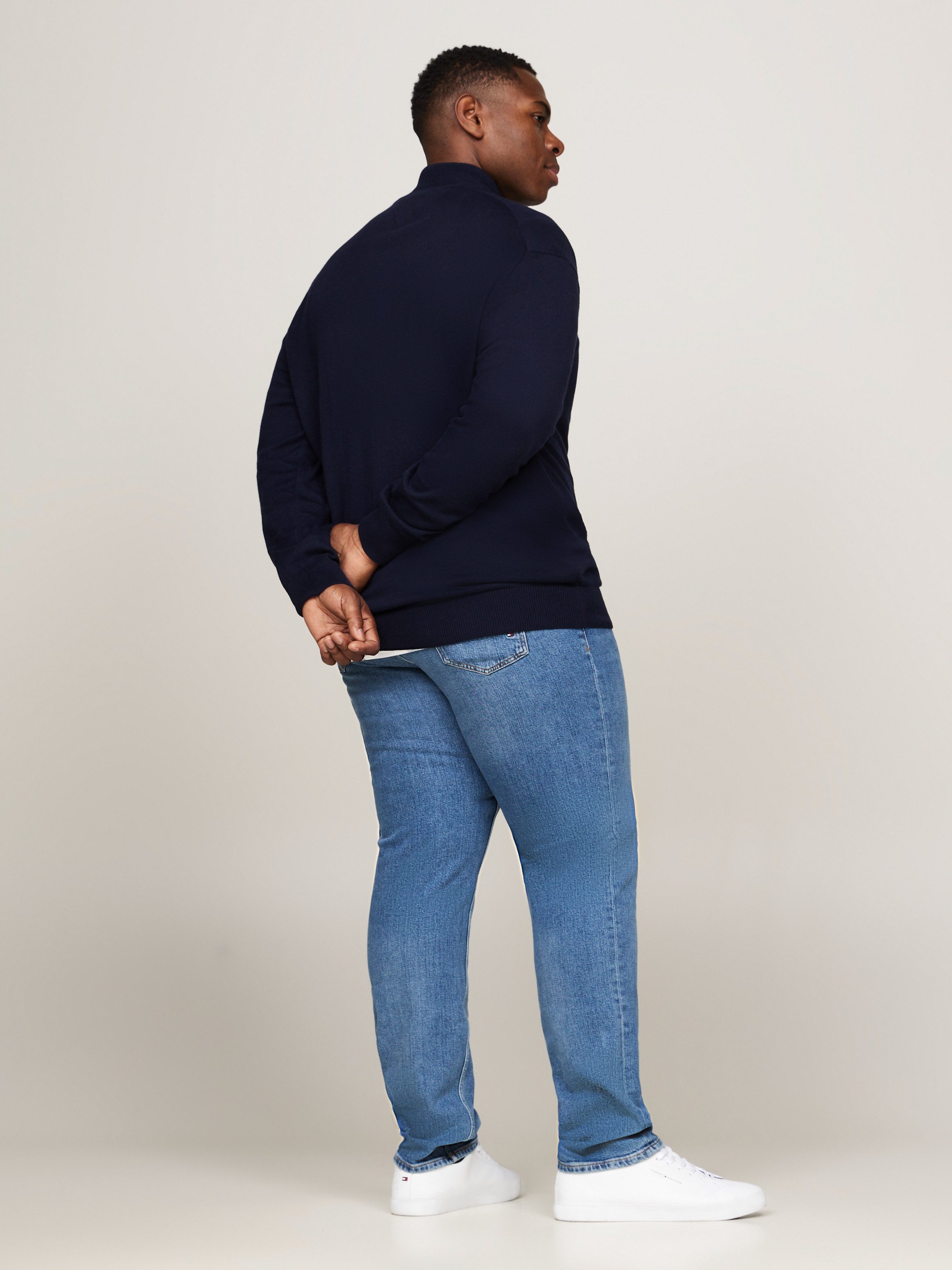 Tommy Hilfiger Cardigan BT-PIMA ORG CTN CASHMERE ZTHRU-B
