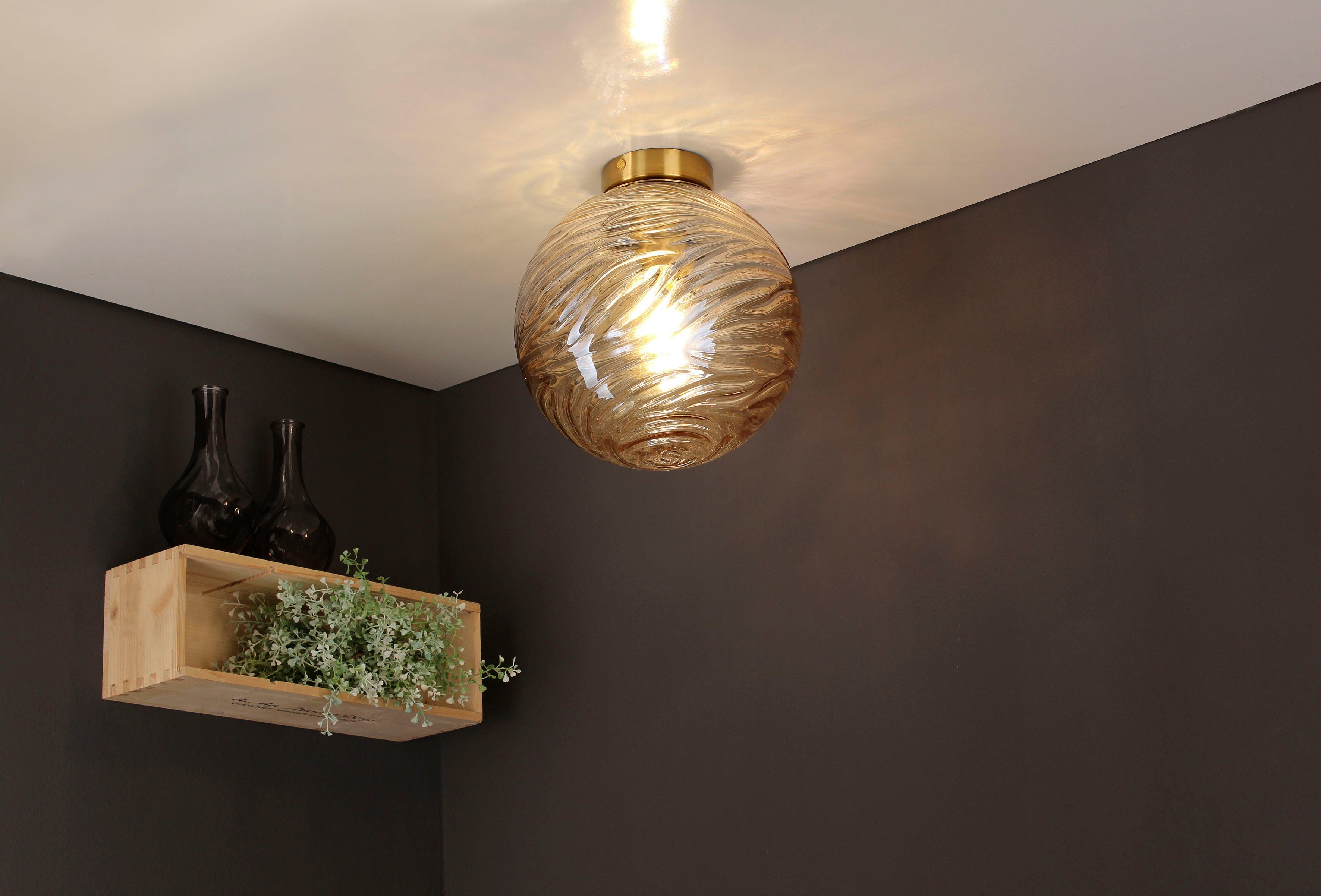 ECO-LIGHT Hanglamp Nereide hoogwaardig glas (1 stuk)