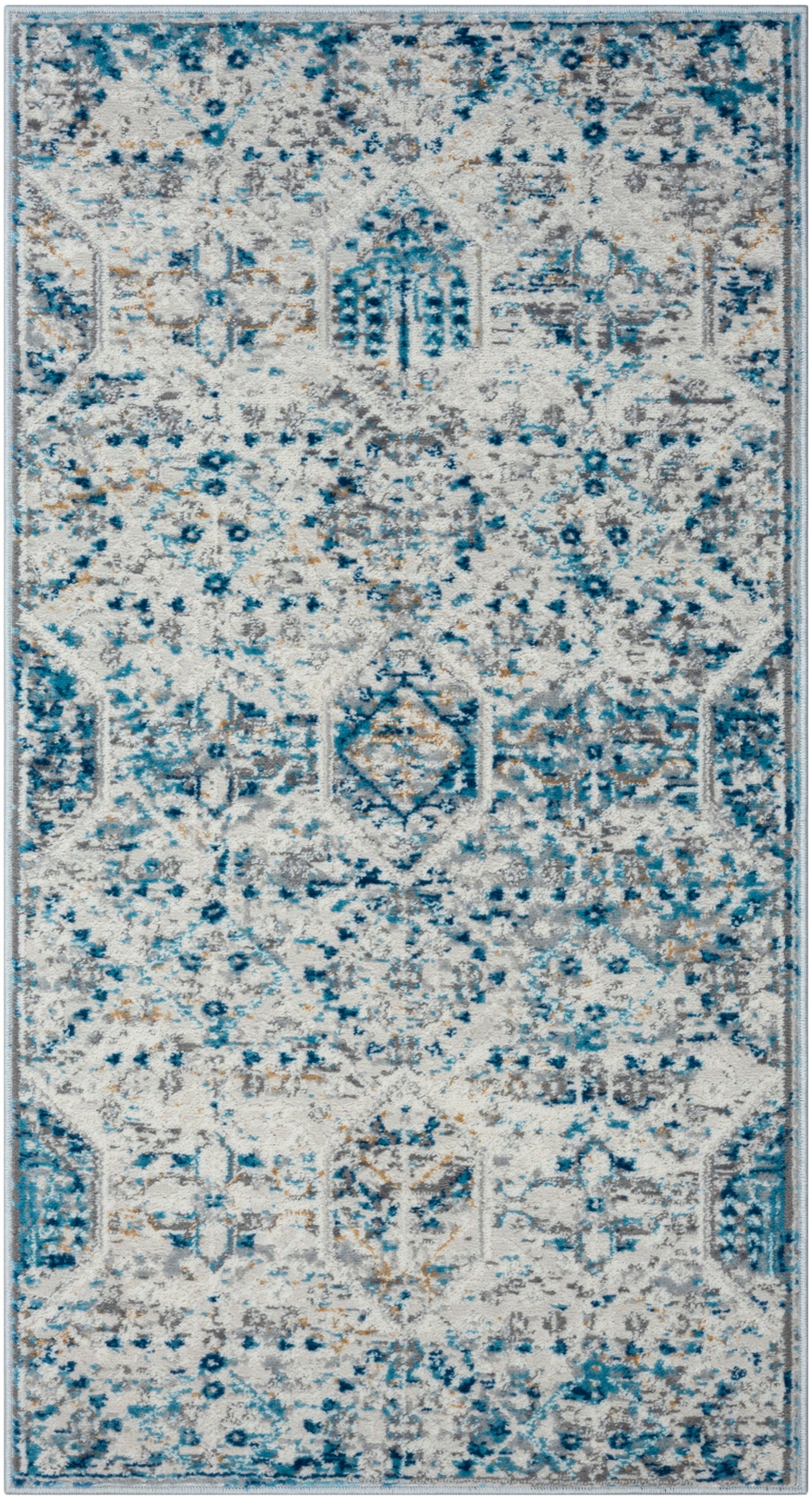 Myflair Möbel & Accessoires Vloerkleed My Heriz 2 Kortpolig, klassiek oosters ontwerp, bijzonder zacht door microvezel
