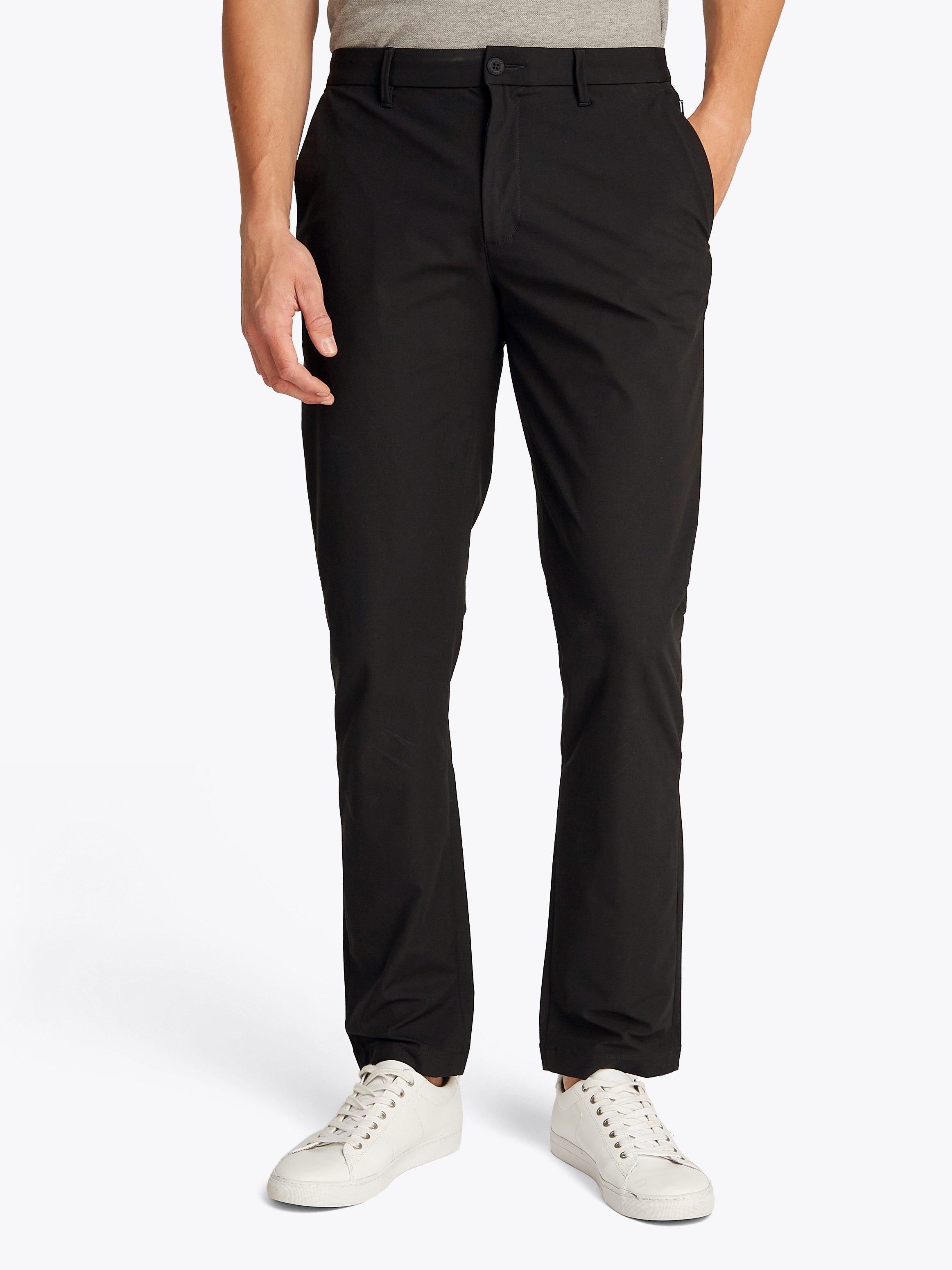 Tommy Hilfiger Chino DENTON KNIT TECH CHINO met vochtafvoerende anti-geur technologie