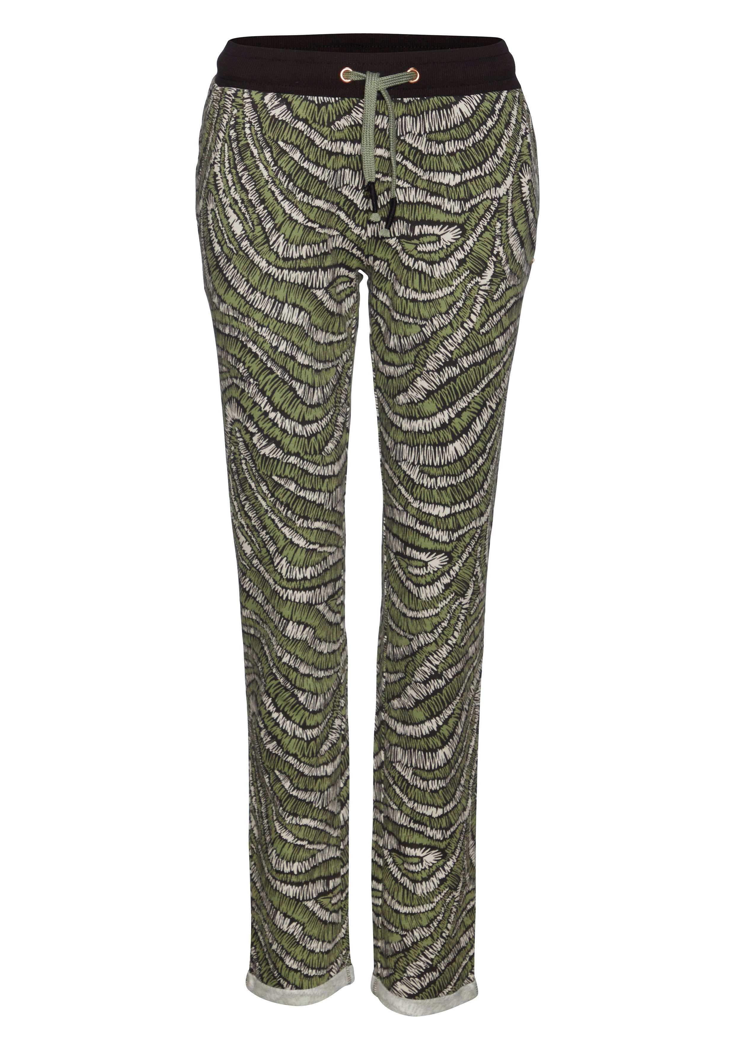 Lascana Sweatbroek met zijzakken, loungepak