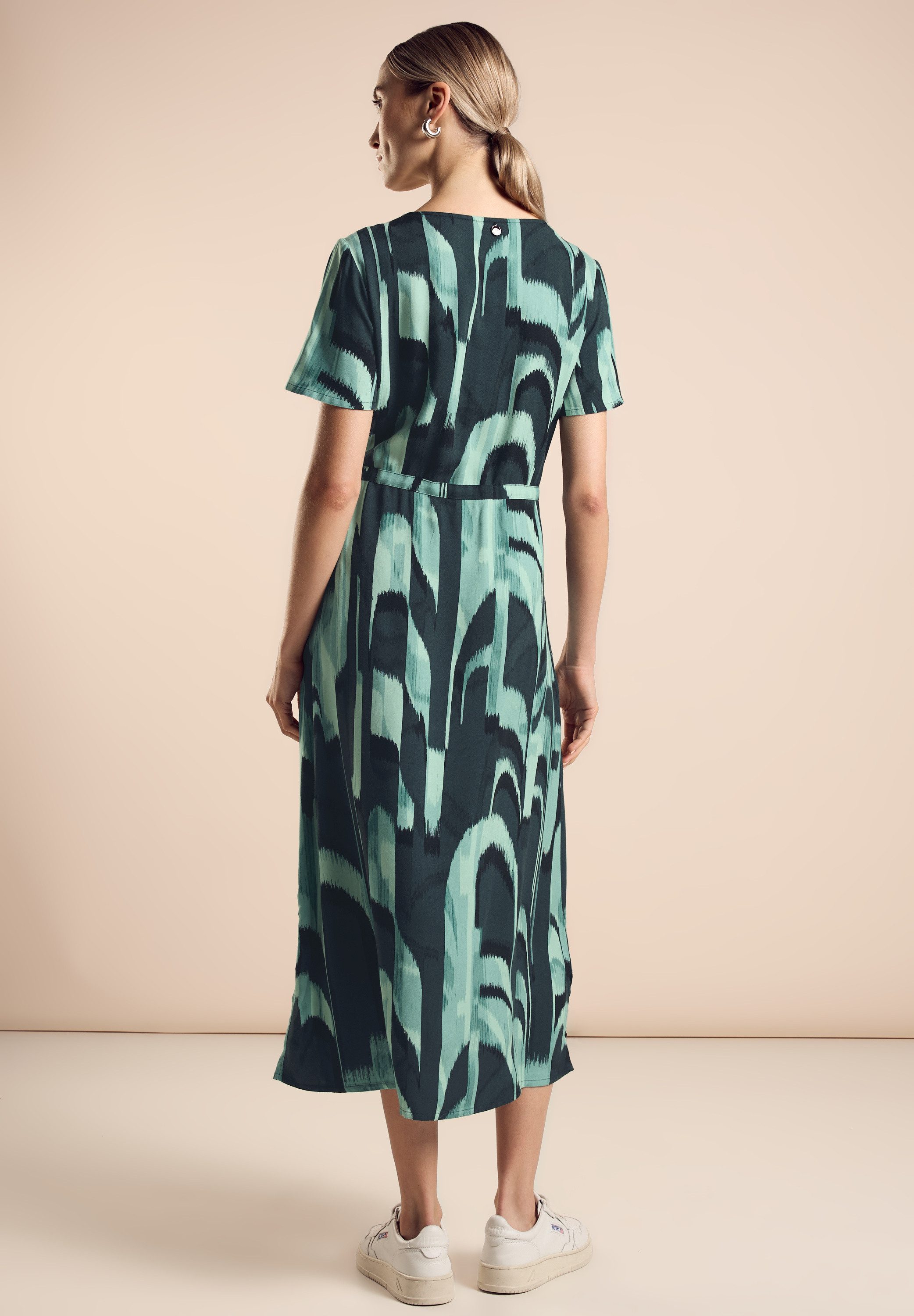 STREET ONE Midi-jurk met print all-over