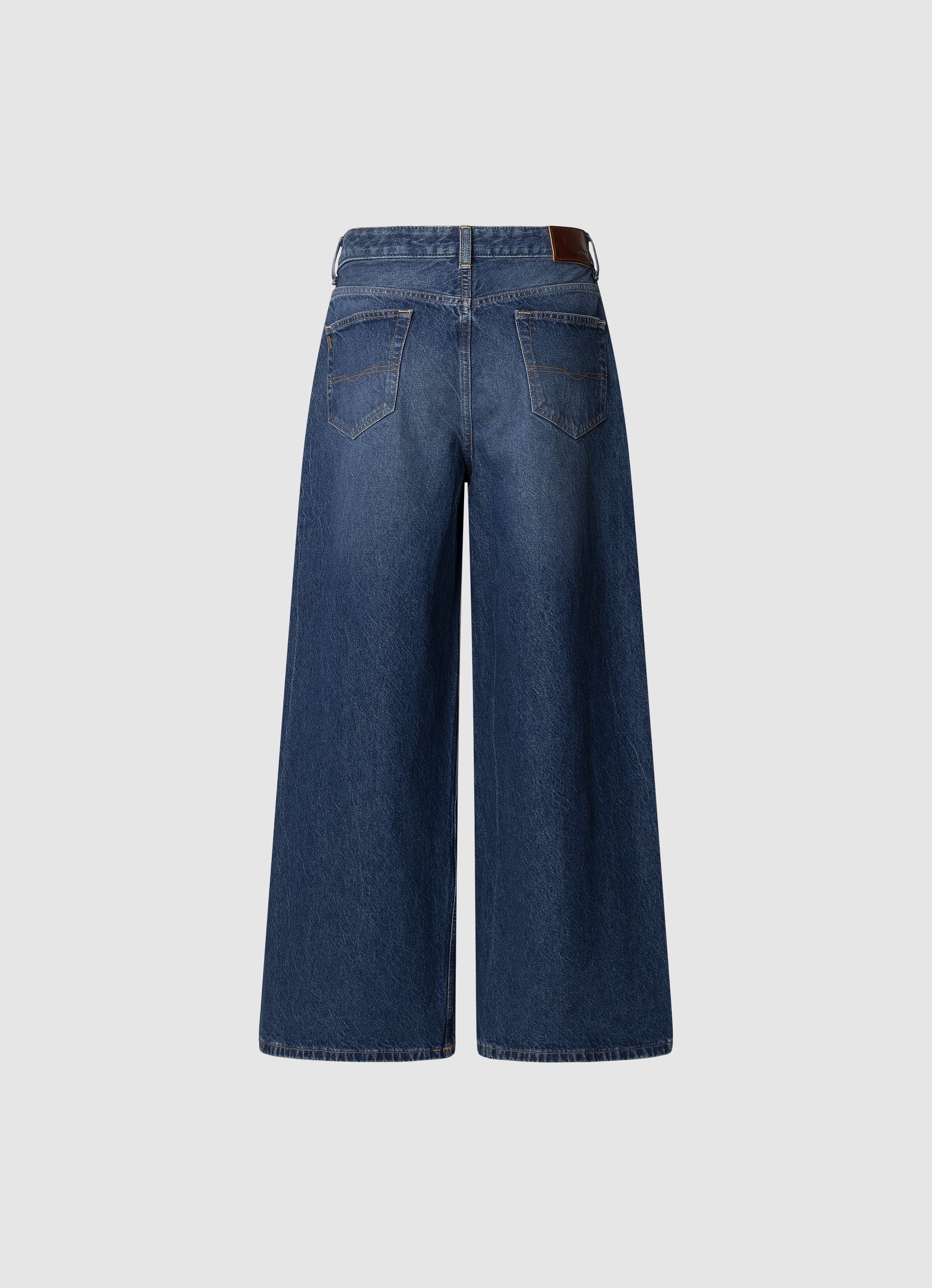 Pepe Jeans Wijd uitlopende jeans WIDE LEG JEANS UHW
