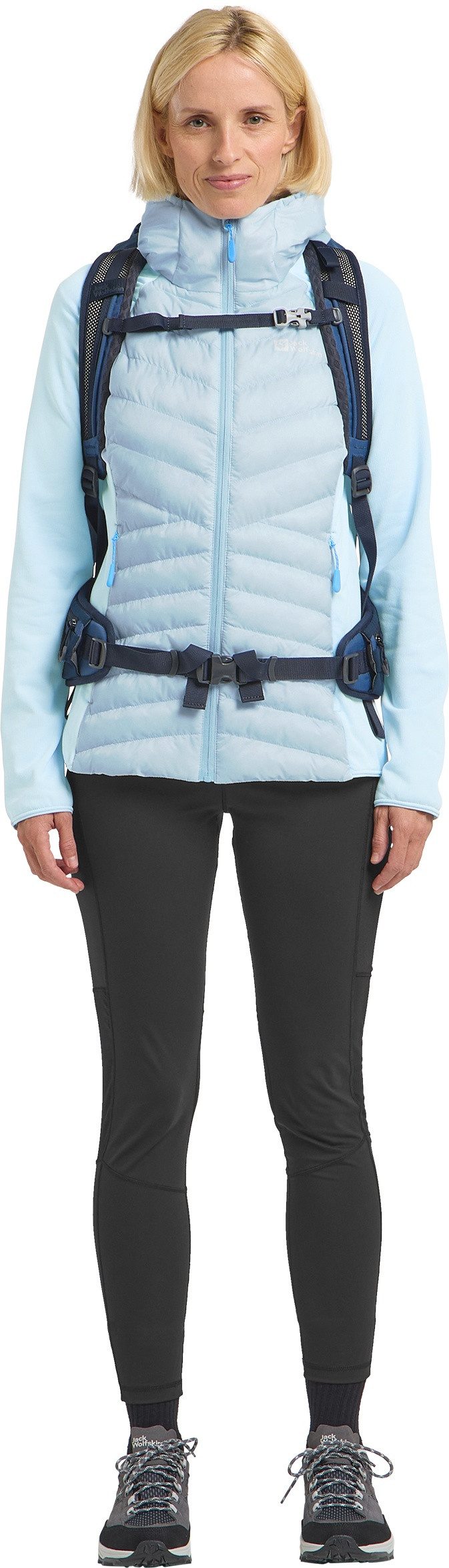 Jack Wolfskin Hybride jas ROUTEBURN PRO HYBRID W