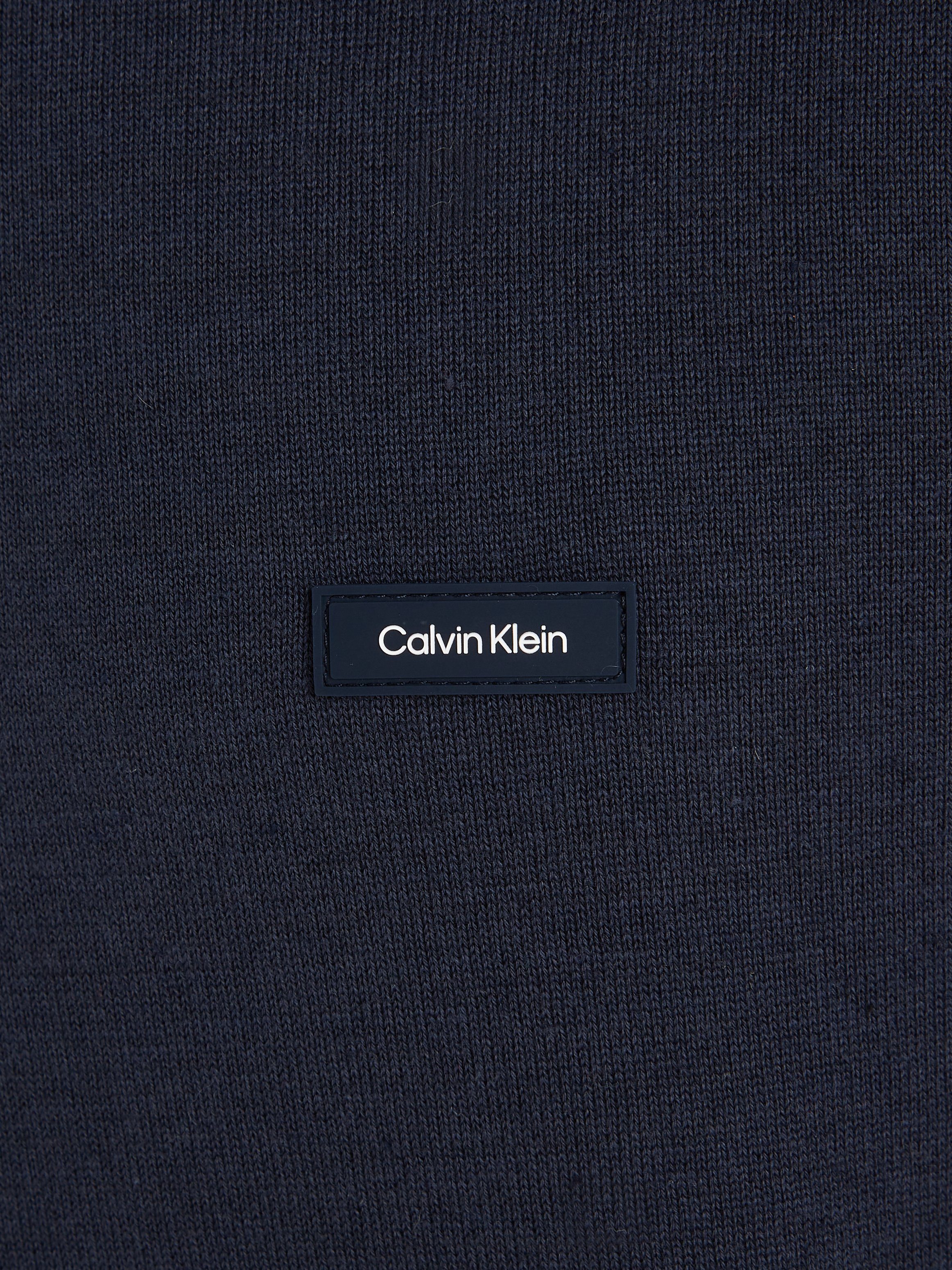 Calvin Klein Trui met ronde hals COTTON SILK BLEND CN SWEATER