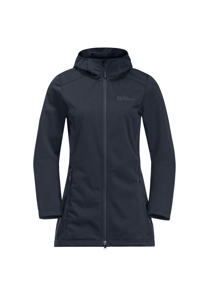 Jack Wolfskin Softshell-jas WINDHAIN COAT W