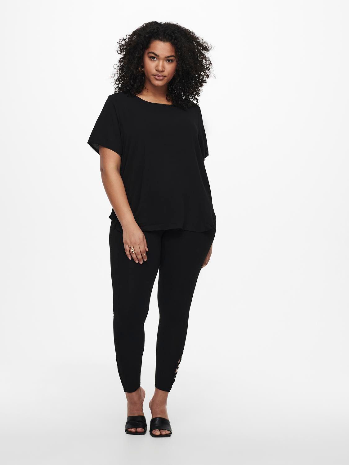 ONLY CARMAKOMA Shirtblouse CARVICA SS TOP WVN NOOS