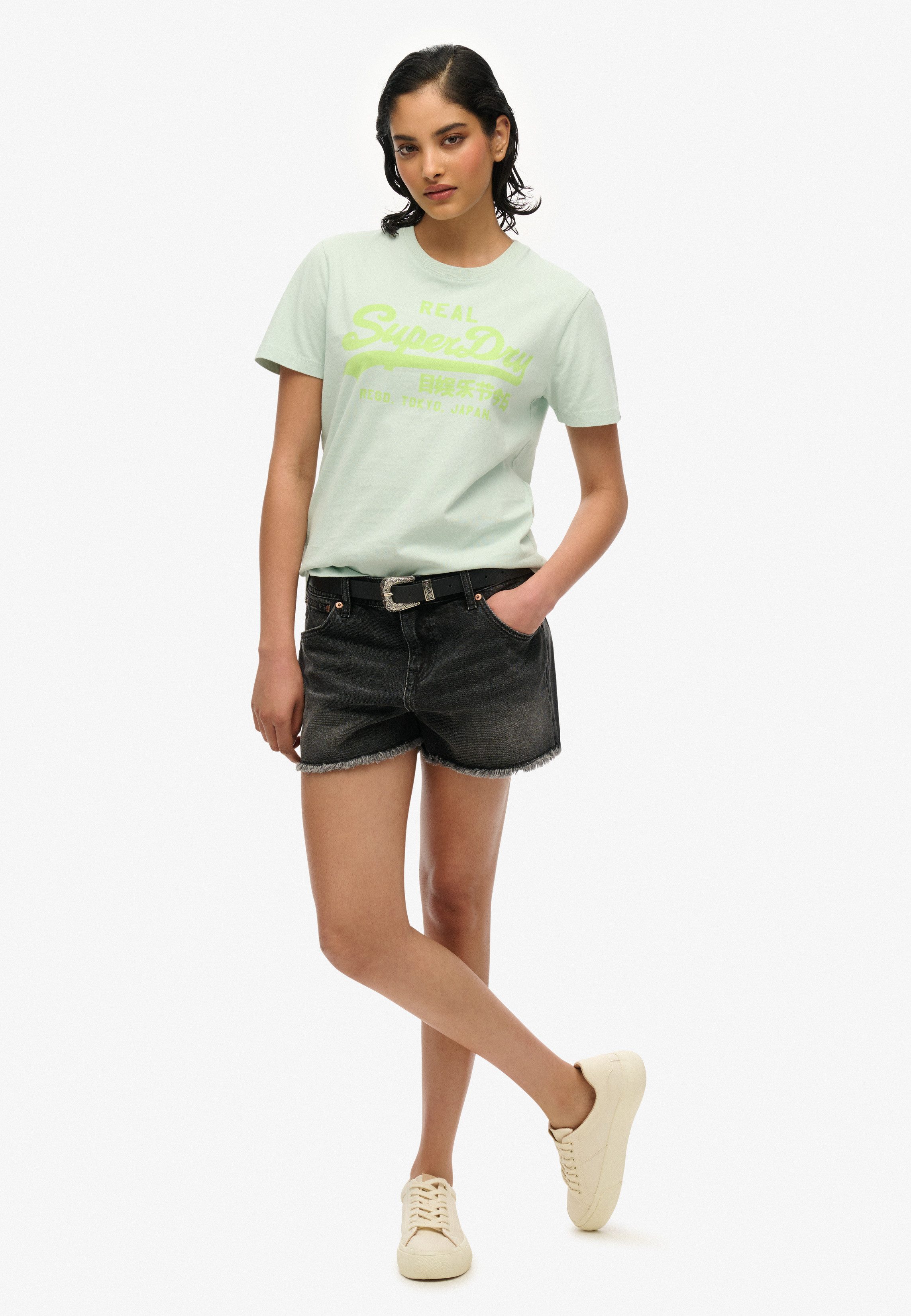 Superdry Shirt met korte mouwen VL NEON SLIM TEE