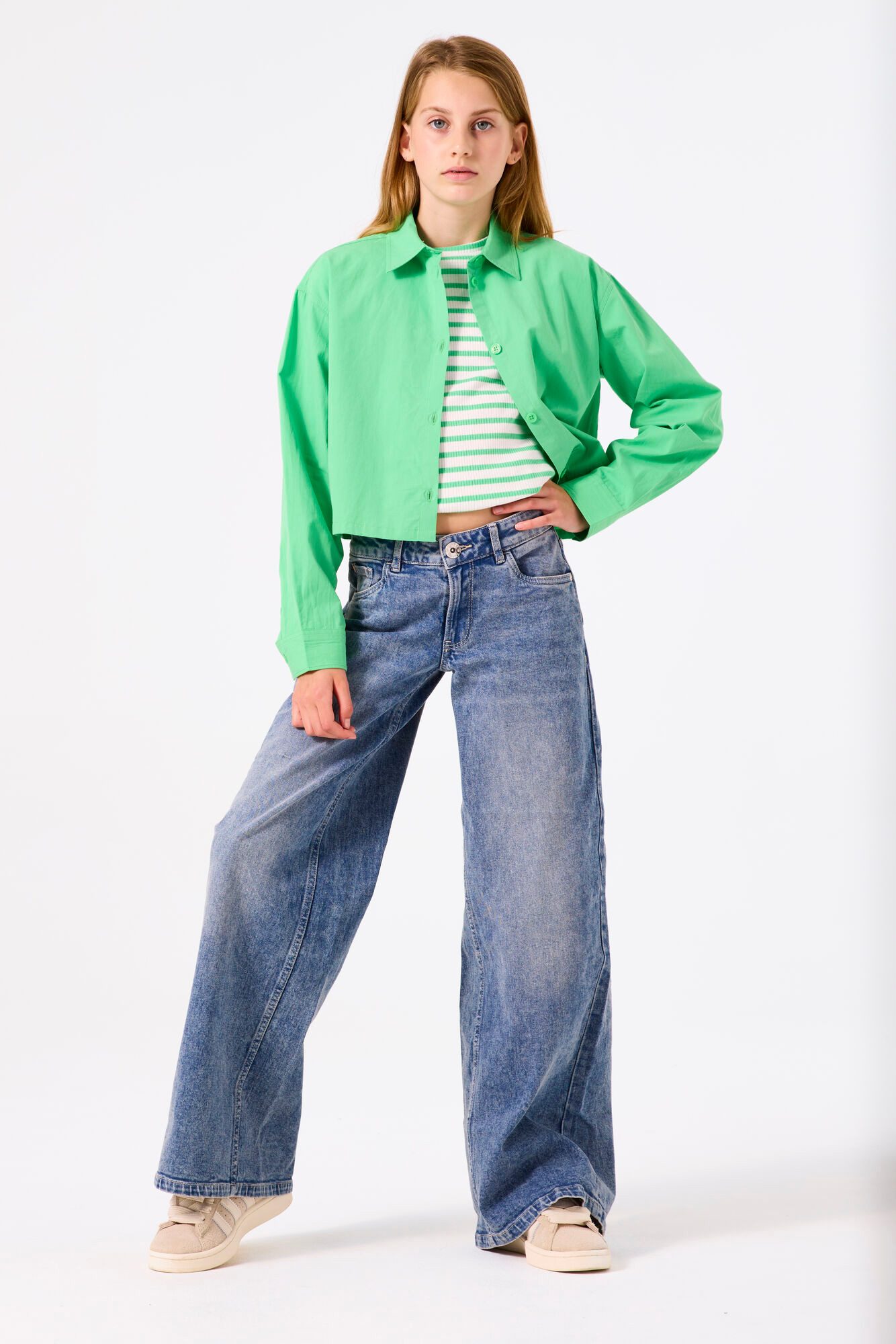 Garcia Wijde jeans in five-pocketsstijl