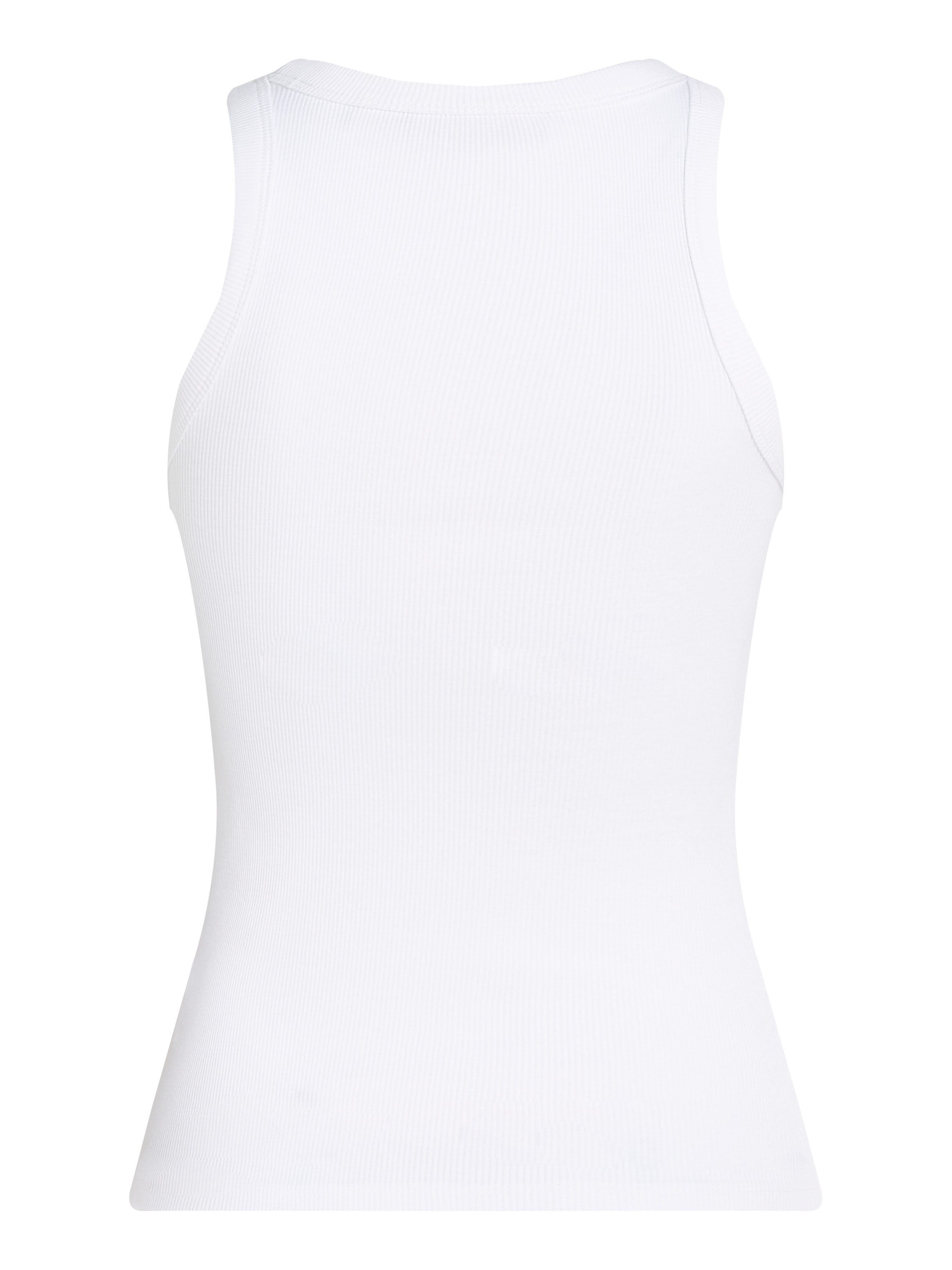 Calvin Klein Tanktop WOVEN LABEL RIB TANK TOP