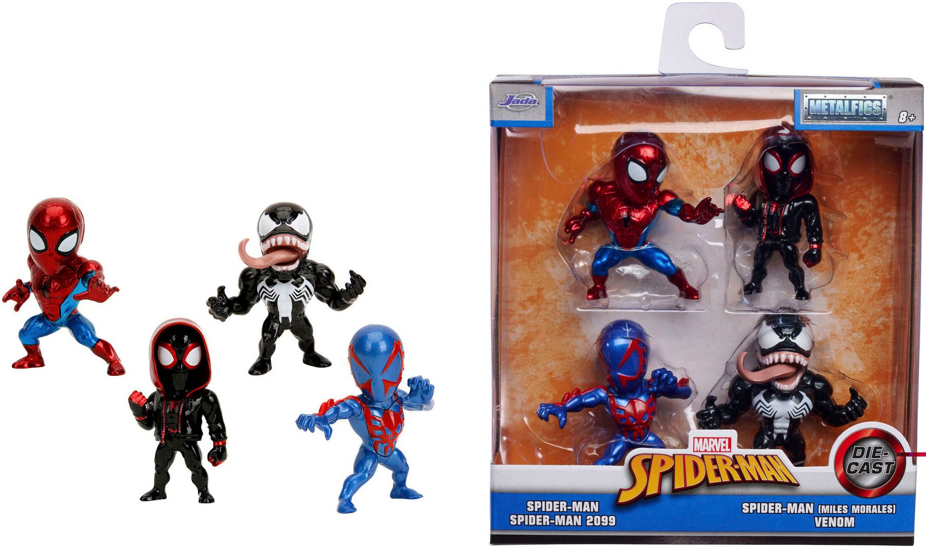 JADA Speelfiguur Marvel, Spiderman, Metalfigs, Serie 1