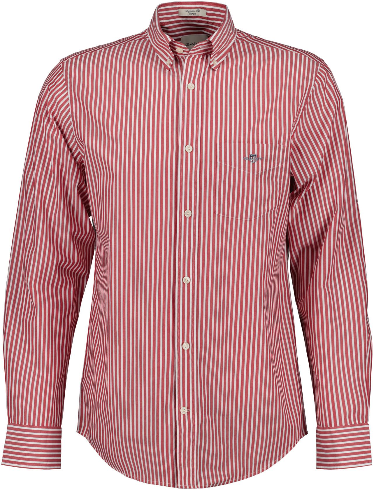 Gant Overhemd met lange mouwen REG POPLIN STRIPE SHIRT