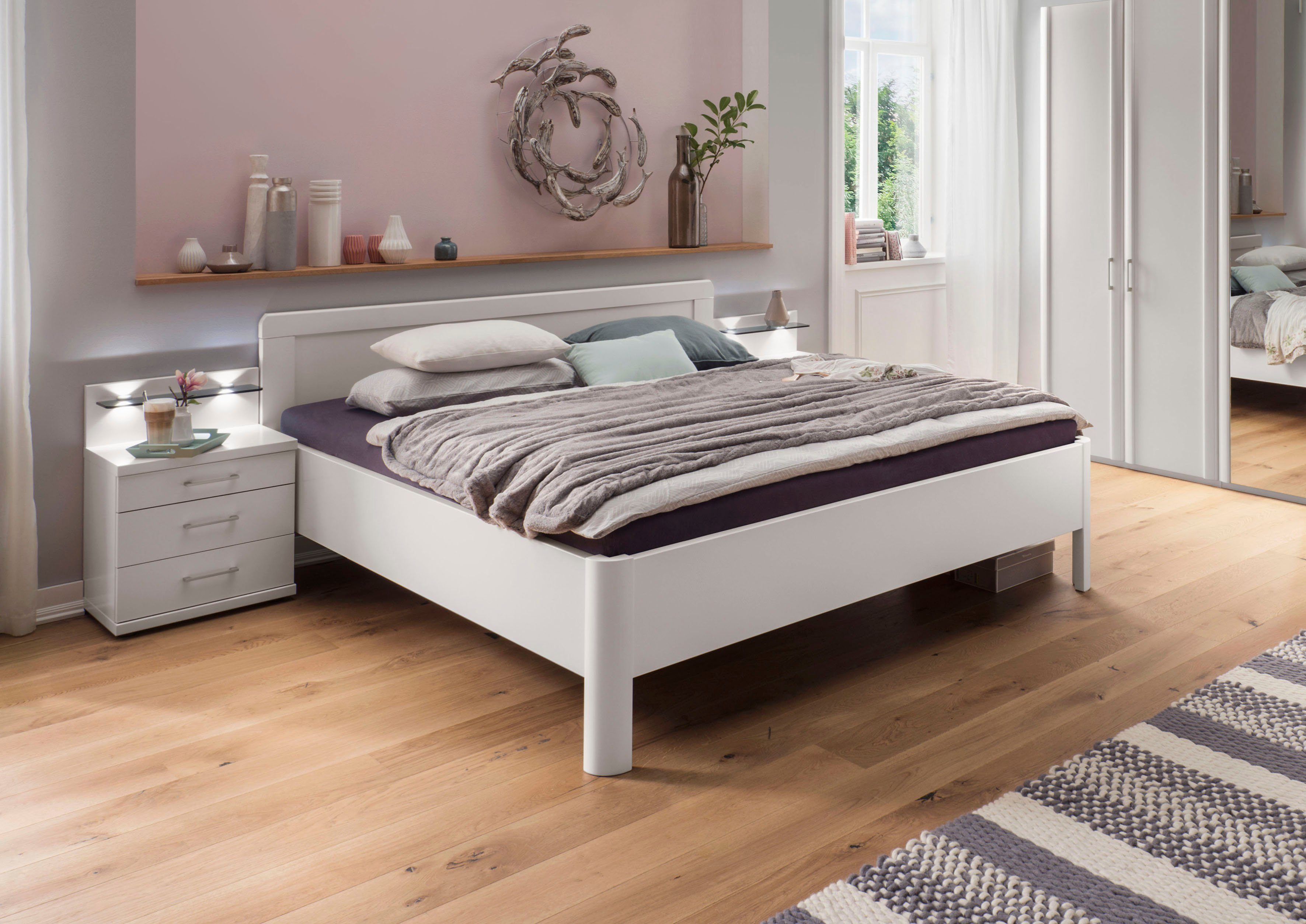 WIEMANN Houten bed Bern viervoudig verstelbare lighoogte