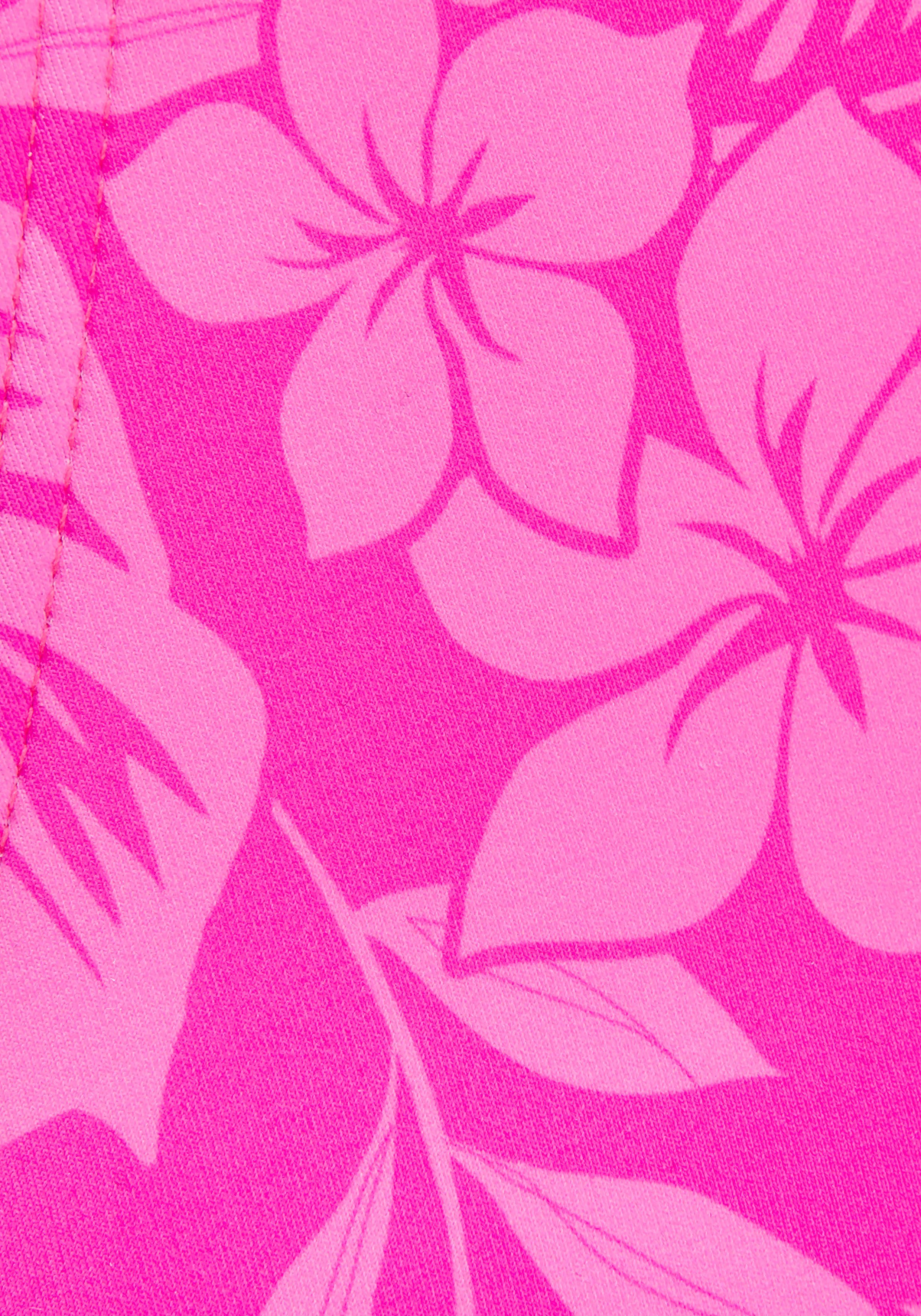 Venice Beach Bikinitop met beugels Moloka met tropische print