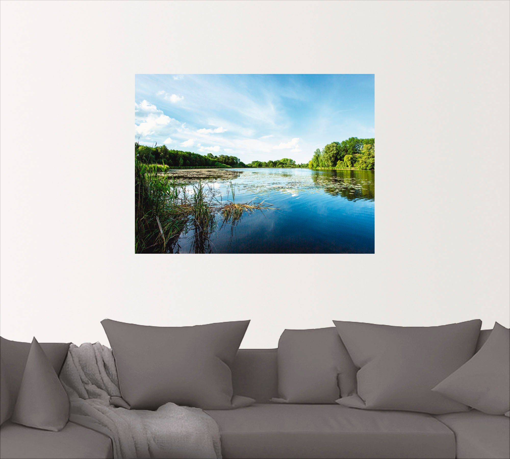Artland Artprint Pure idylle als artprint op linnen, poster, muursticker in verschillende maten