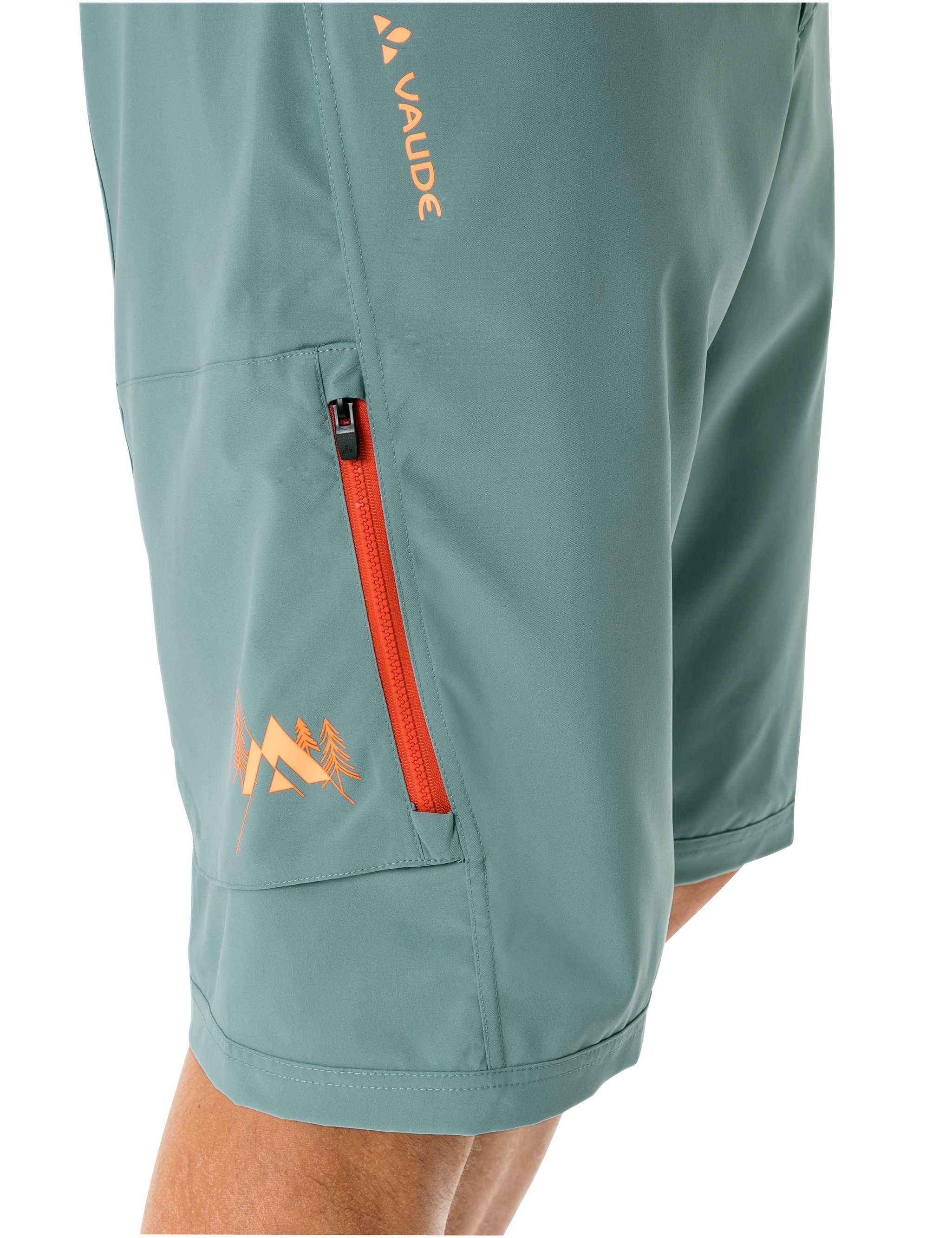 VAUDE Fietsbroekje Men's Ledro Shorts met contrastkleurige details