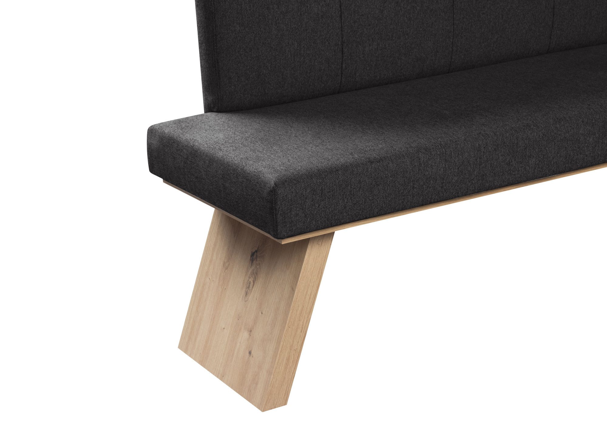 Home affaire Eethoek Nina Eetkamer zitgroep stoelen tafel en bank comfortabel gepolsterd (4-delig)