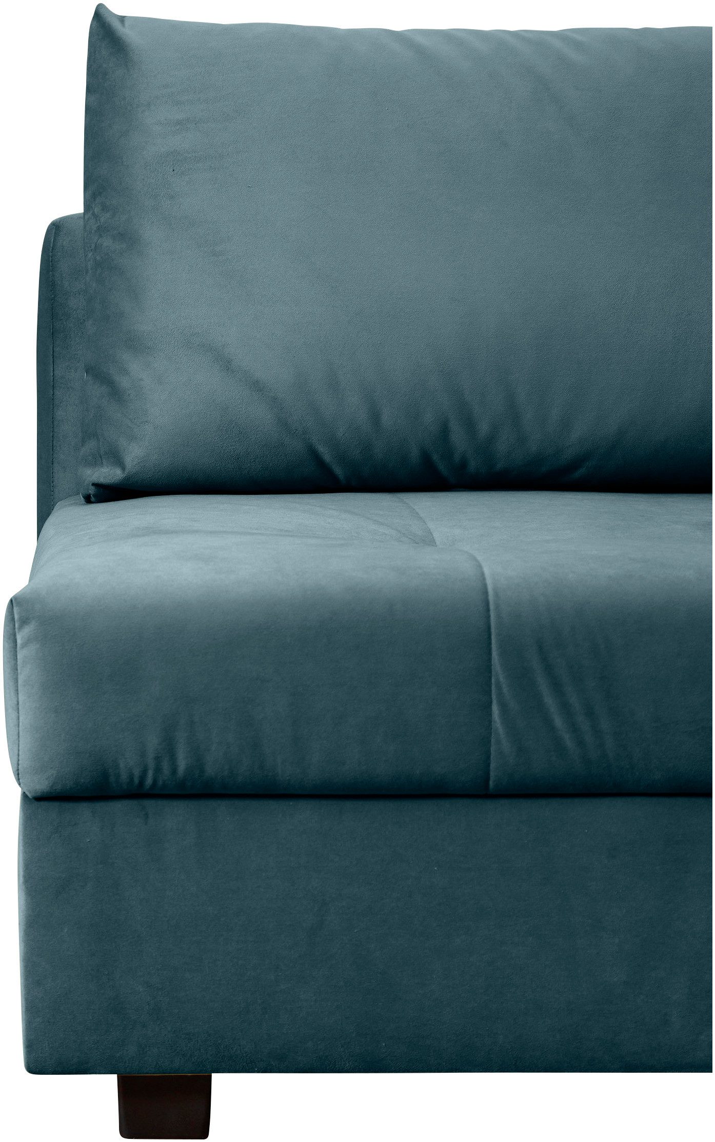 COLLECTION AB Slaapbank DARIA inclusief slaapfunctie en bedlade Slaapbank, bedfunctie, bedlade, inclusief rugkussens, veerkern