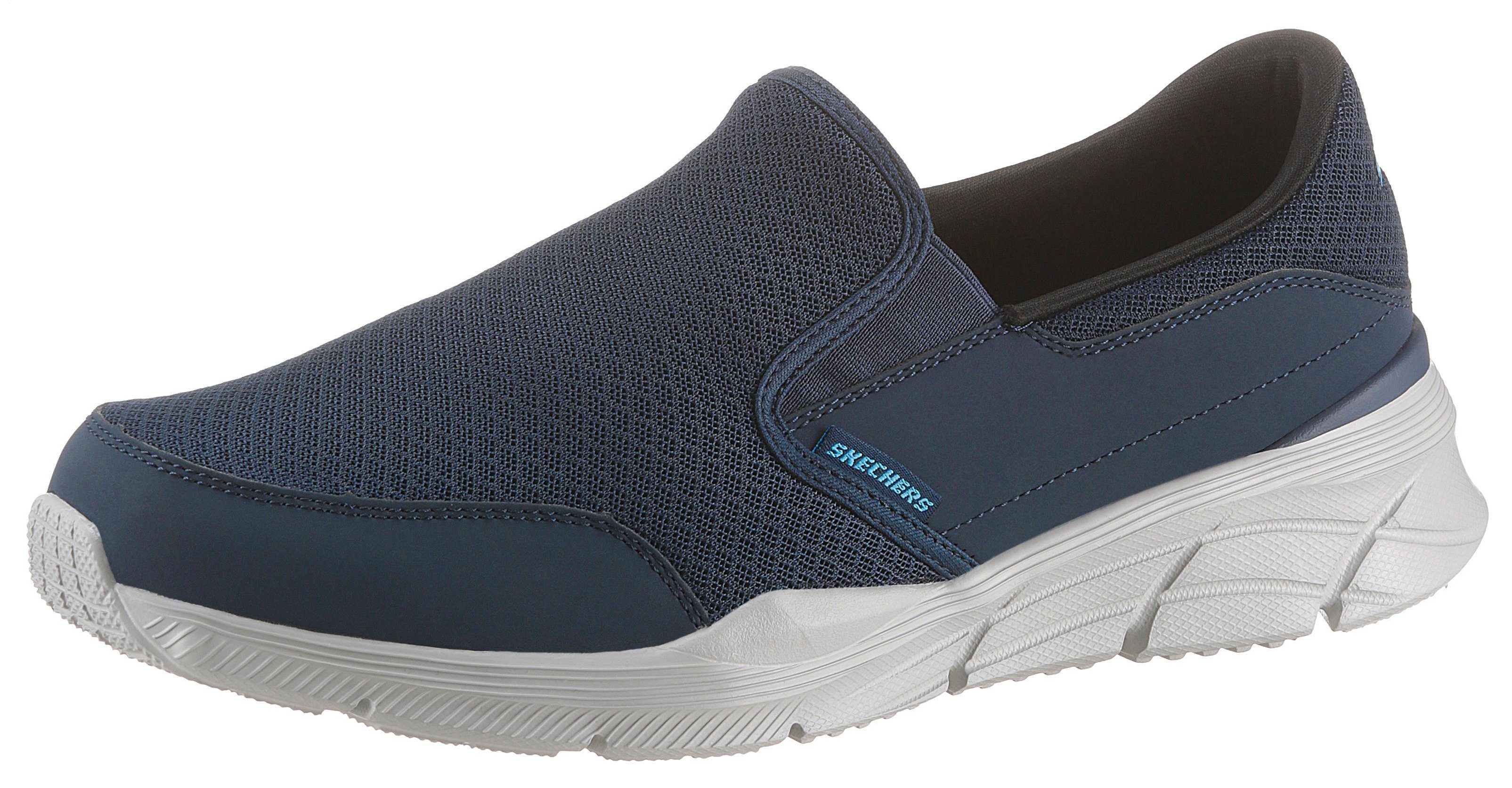 Skechers Slip-on sneakers Equalizer Slipper, vrijetijdsschoen met Air Cooled Memory Foam uitrusting