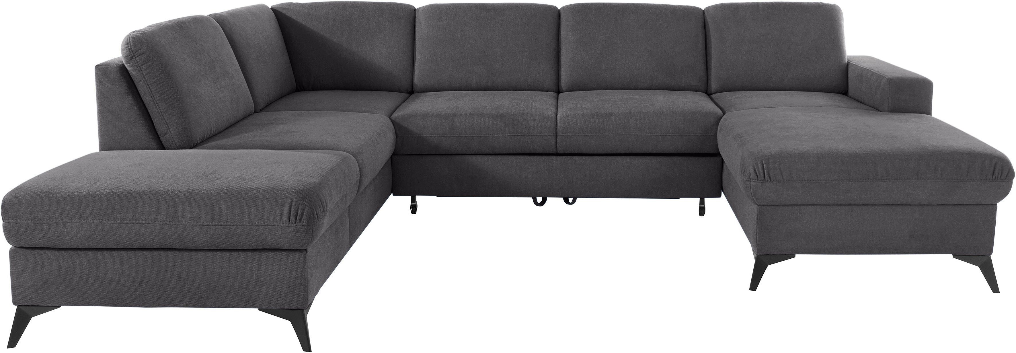 Places of Style Zithoek Lolland U-vorm Naar keuze met slaapfunctie en bergruimte, ook met afwasbare bekleding